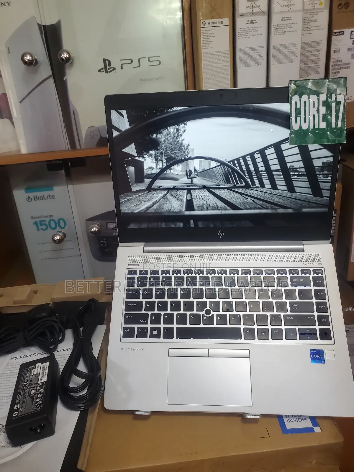 New Laptop HP EliteBook 840 G5 16GB Intel Core 7 SSD 256GB