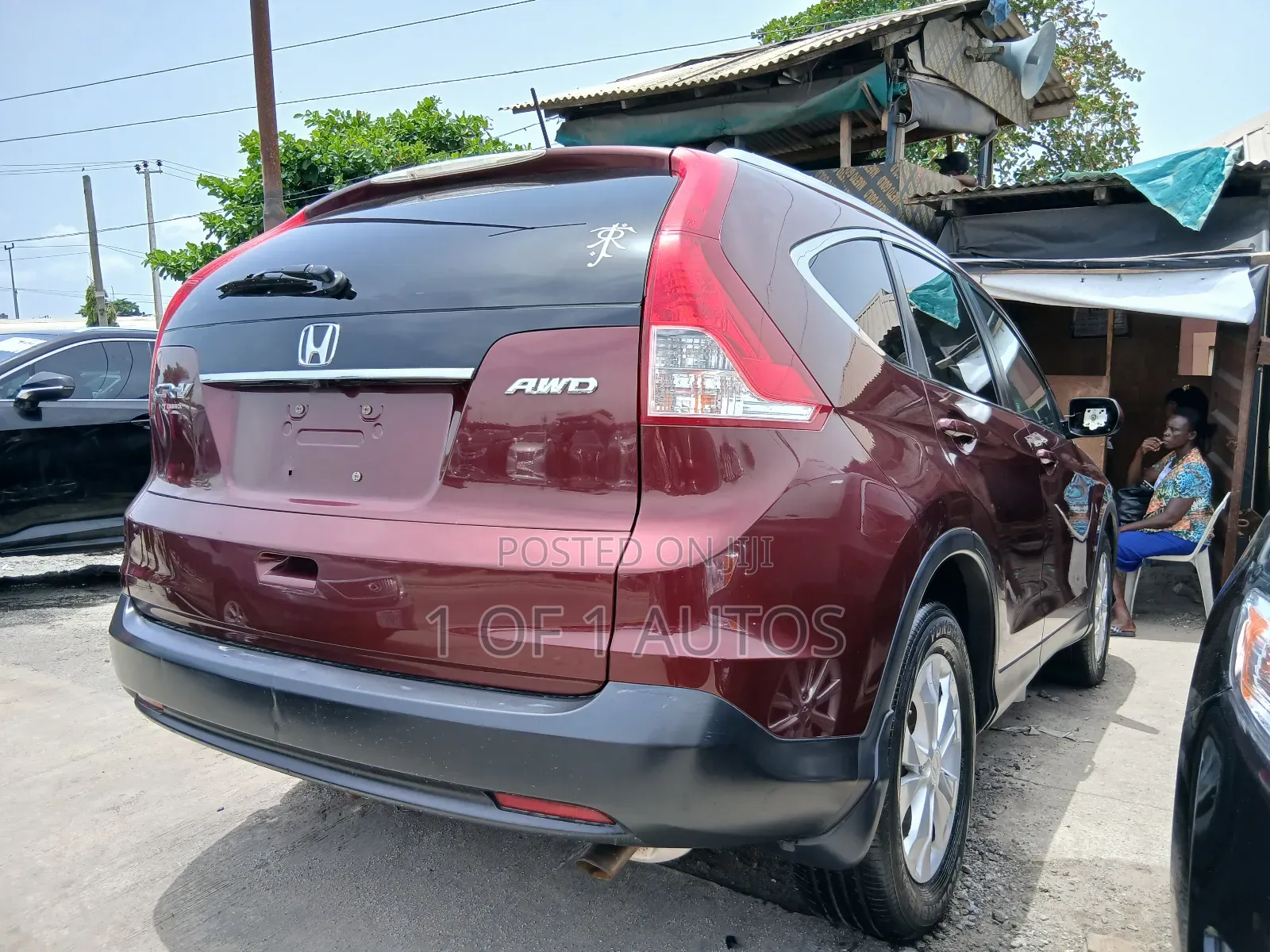 Honda CR-V EX-L 4dr SUV (2.4L 4cyl 5A) 2012 Maroon