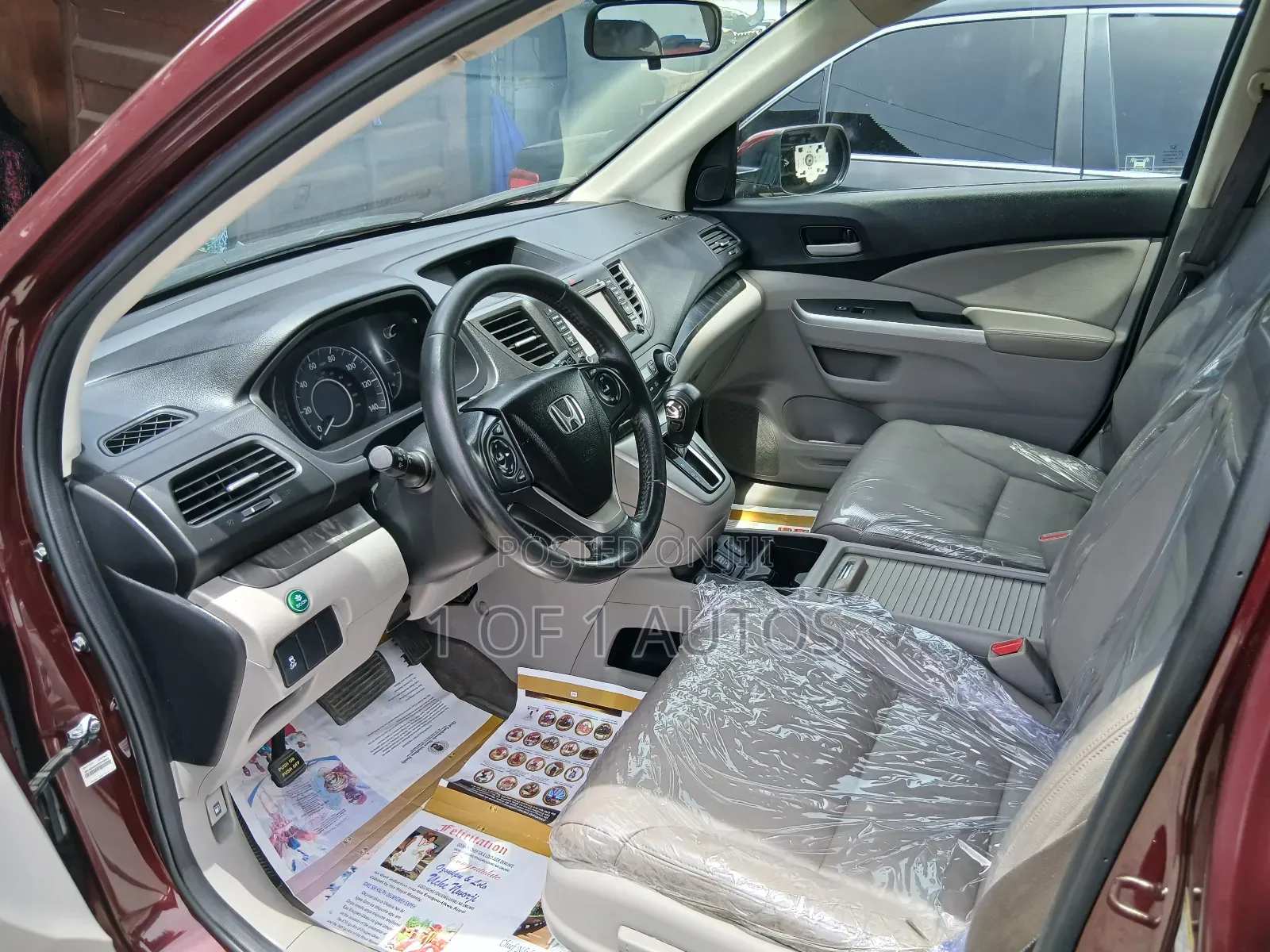 Honda CR-V EX-L 4dr SUV (2.4L 4cyl 5A) 2012 Maroon