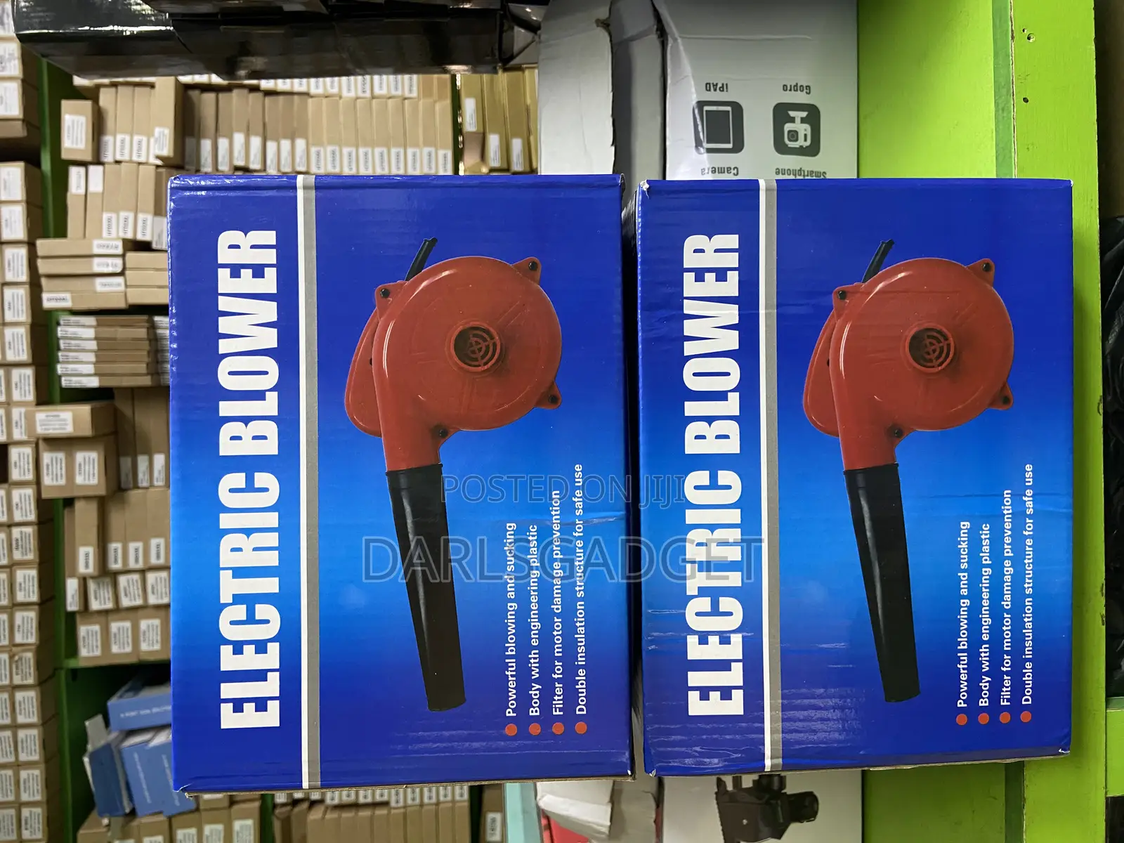Powerful Electric Blower With Suction for Dust Cleaning Tool