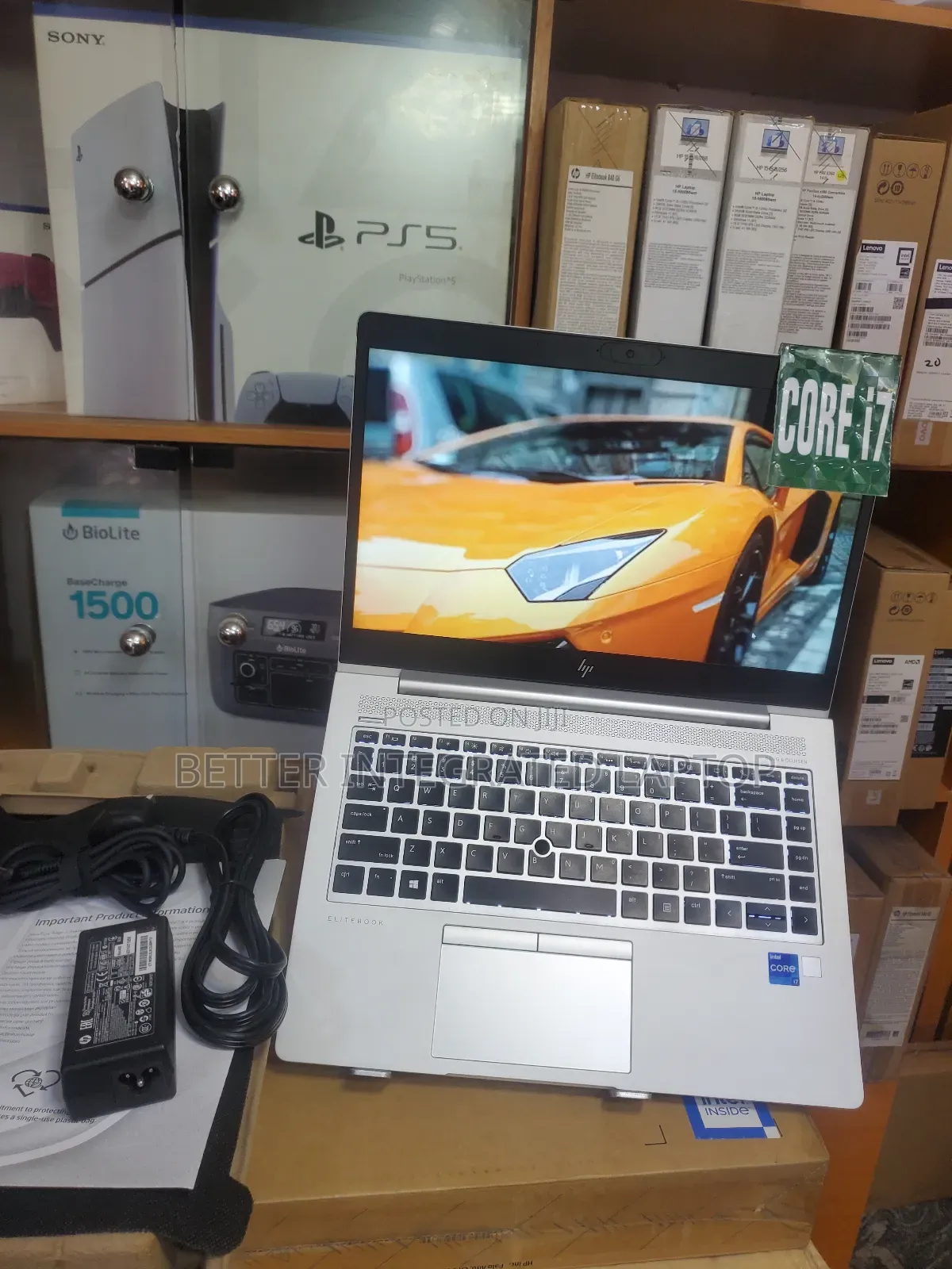 New Laptop HP EliteBook 850 12GB Intel Core 5 SSD 256GB