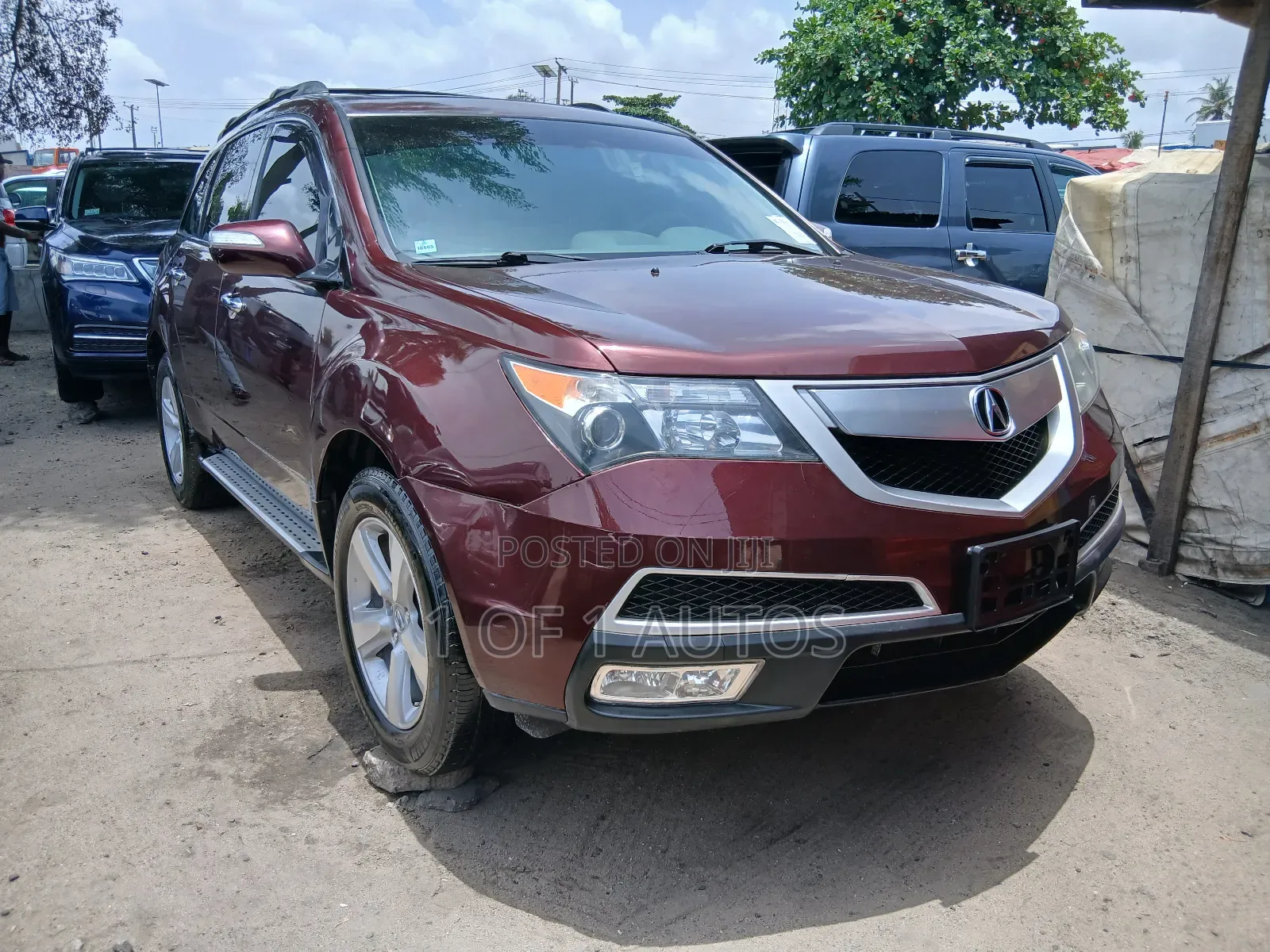 Acura MDX SUV 4dr AWD (3.7L 6cyl 6A) 2010 Maroon