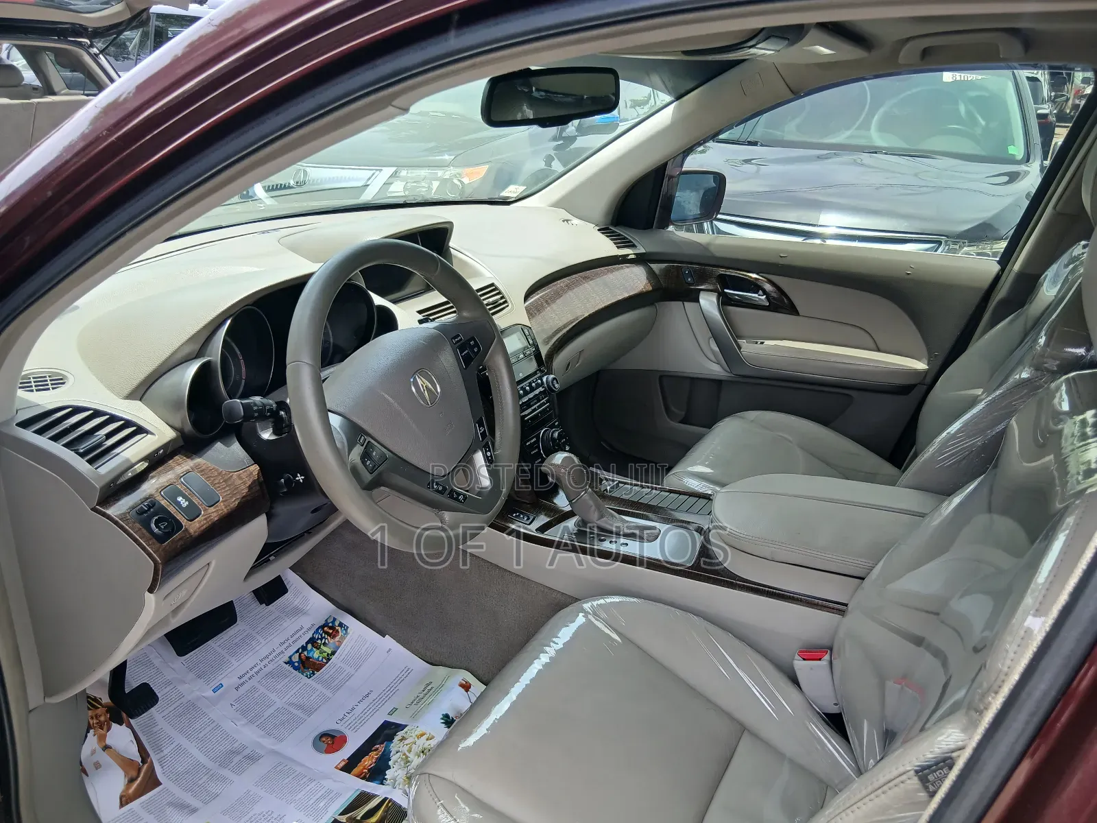 Acura MDX SUV 4dr AWD (3.7L 6cyl 6A) 2010 Maroon