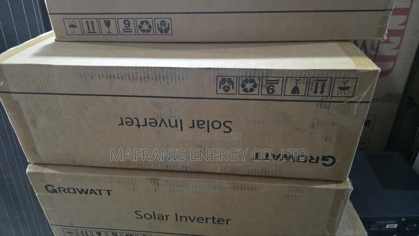 Growatt 6kva Hybrid Solar Inverter With Wifi Module, 2years Warranty