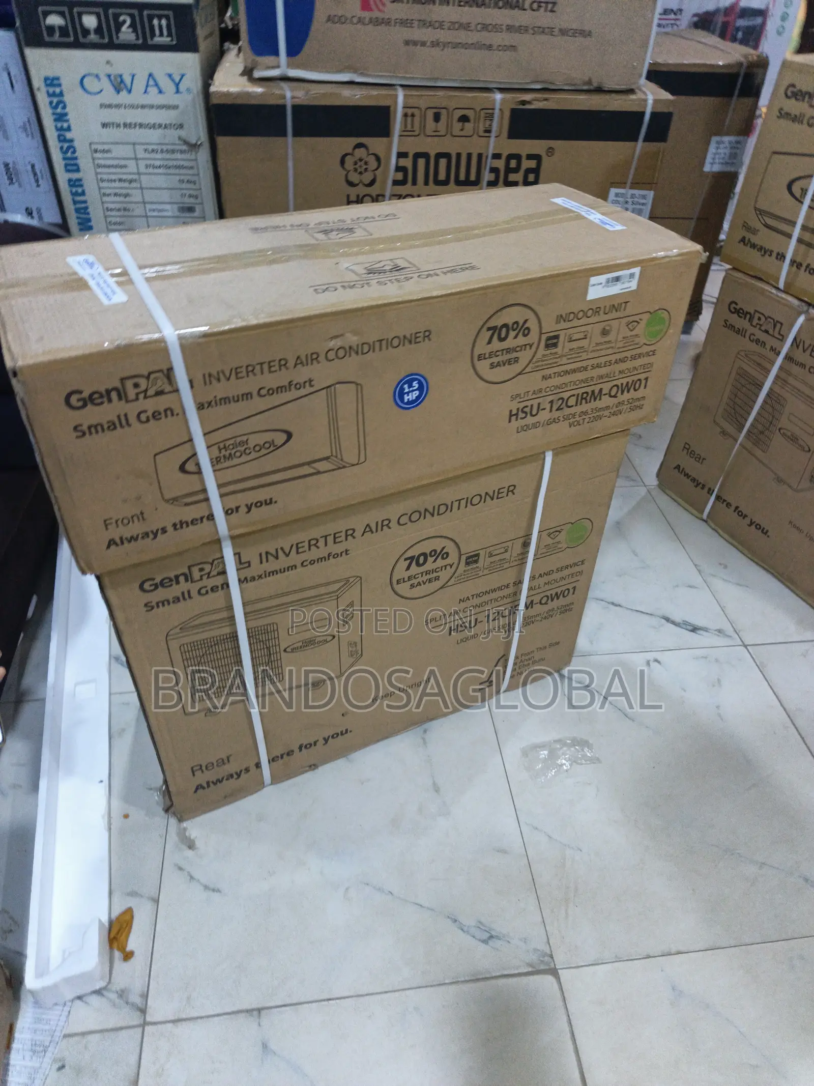 Haier Thermocool Genpal Inverter 1.5hp Ac-Cooling System[Hsu12clrmqwot