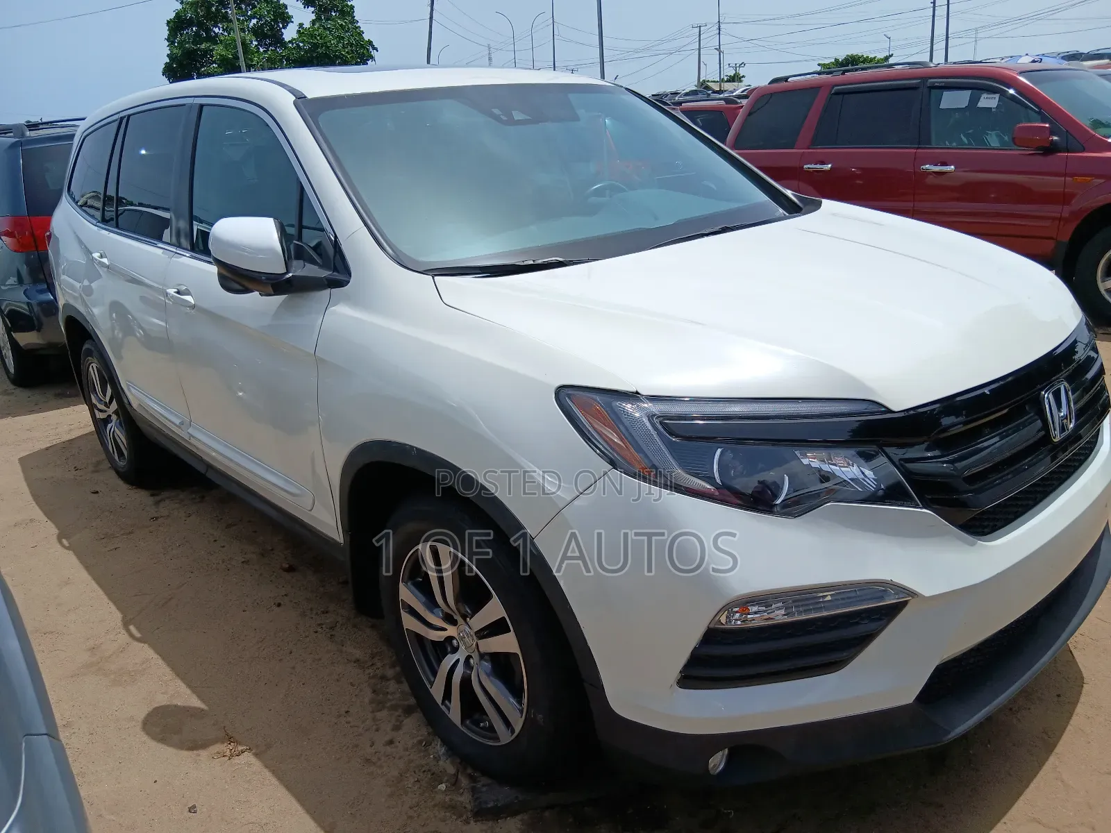 Honda Pilot Touring 4dr SUV (3.5L 6cyl 9A) 2016 White