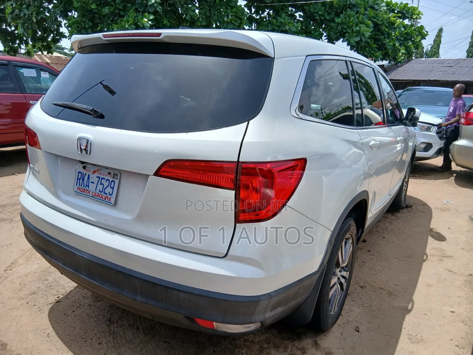 Honda Pilot Touring 4dr SUV (3.5L 6cyl 9A) 2016 White