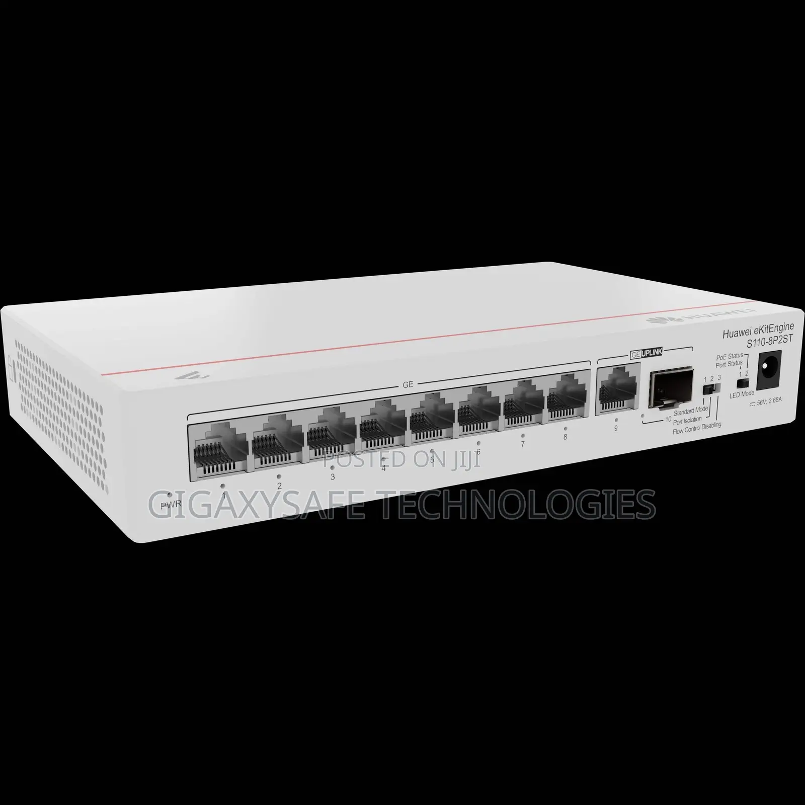 S110-8p2stbase-T Ports Poe+ 1*Ge SFP