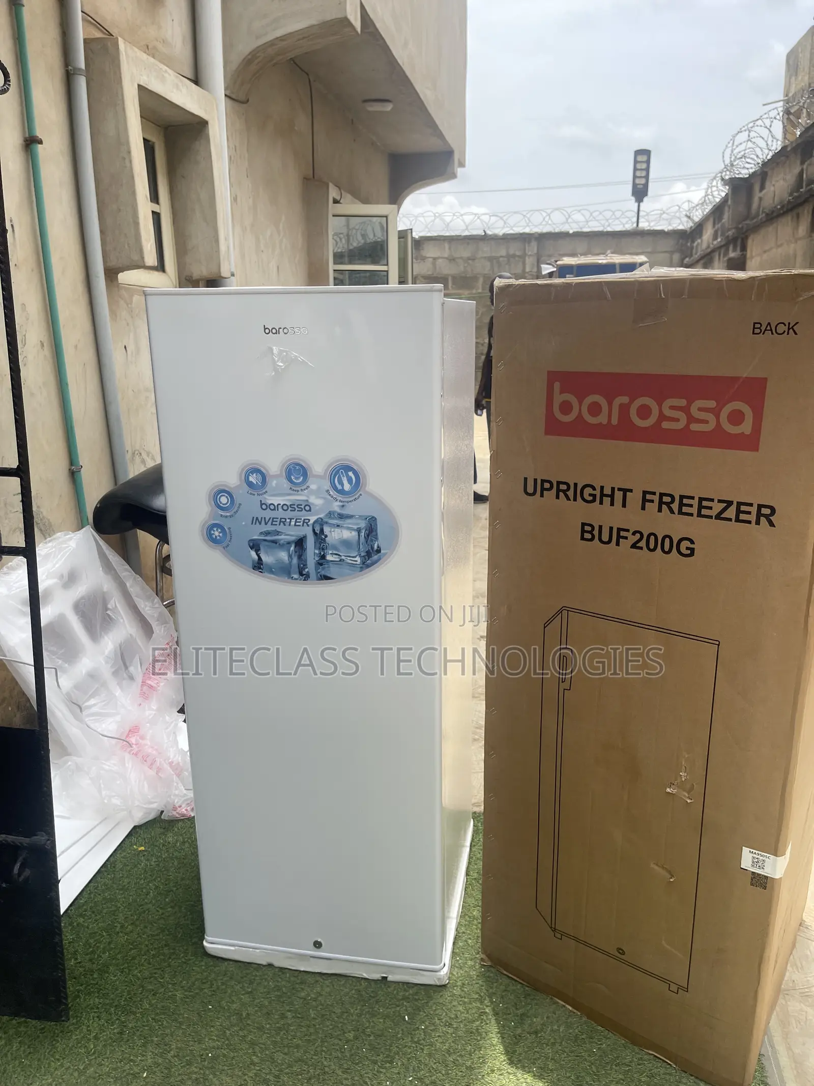 Barossa Buf200g Freezer Upright Style 200l
