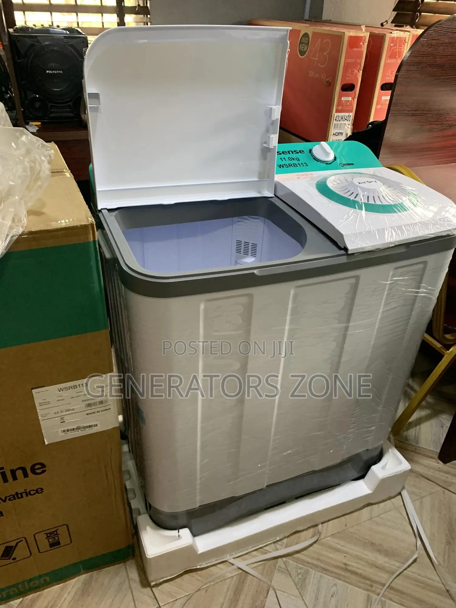 11kg Hisense Wsrb113 Washing Machine With Spin Dryer