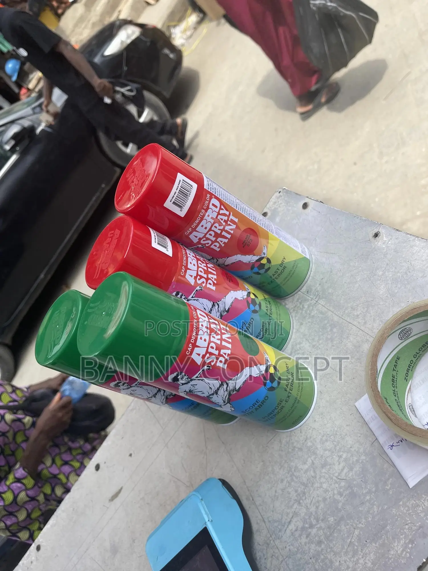 Abro Spray Paint