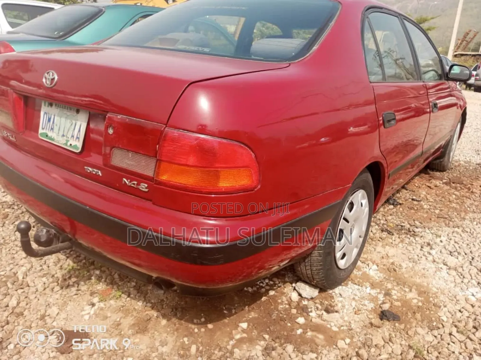Toyota Carina E 1995 Maroon