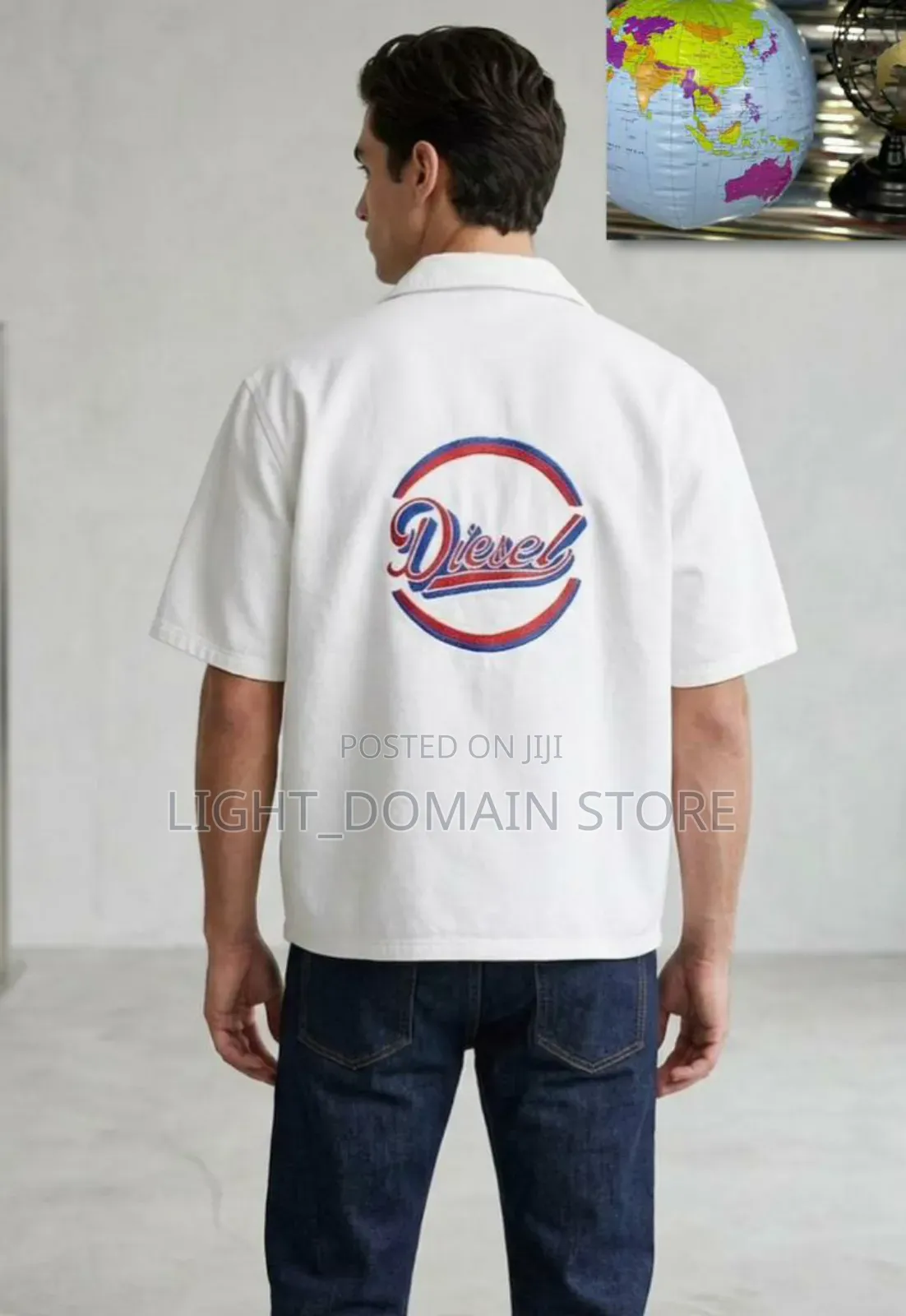 Luxury Short Sleeve Jean Shirts