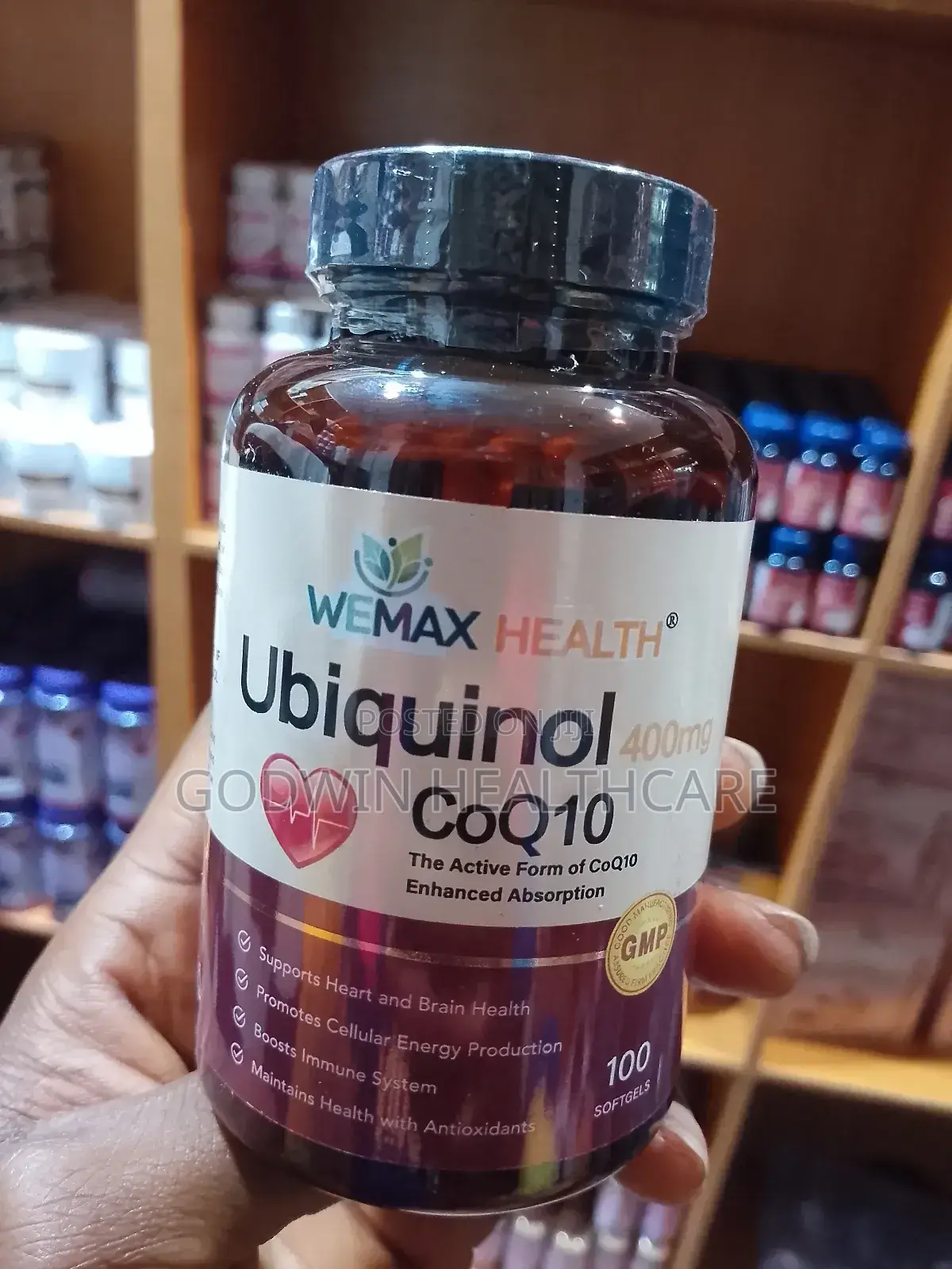 Ubliquinol Coq10 400mg