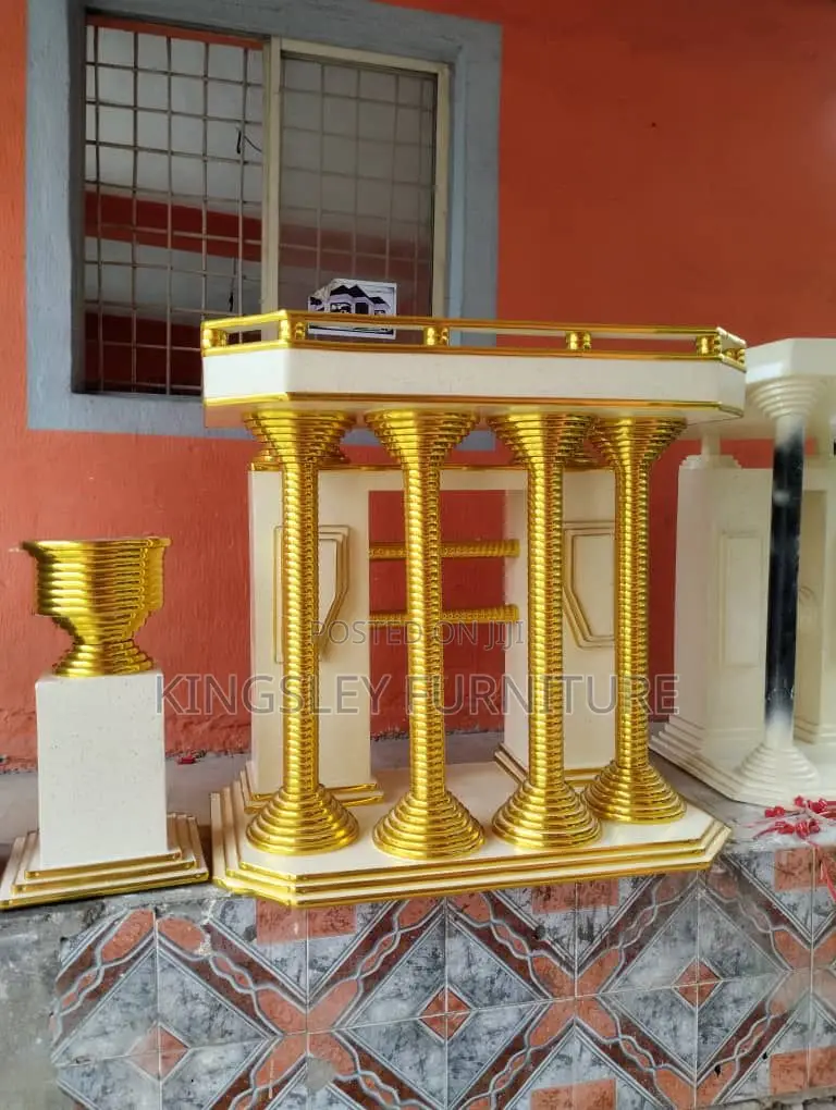 4 Pole Quality Church Pulpit