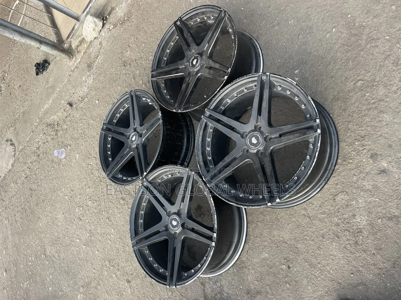 17 Inch Rim Luxury Edition 5 Finger Black Belgium for 2020 Corolla