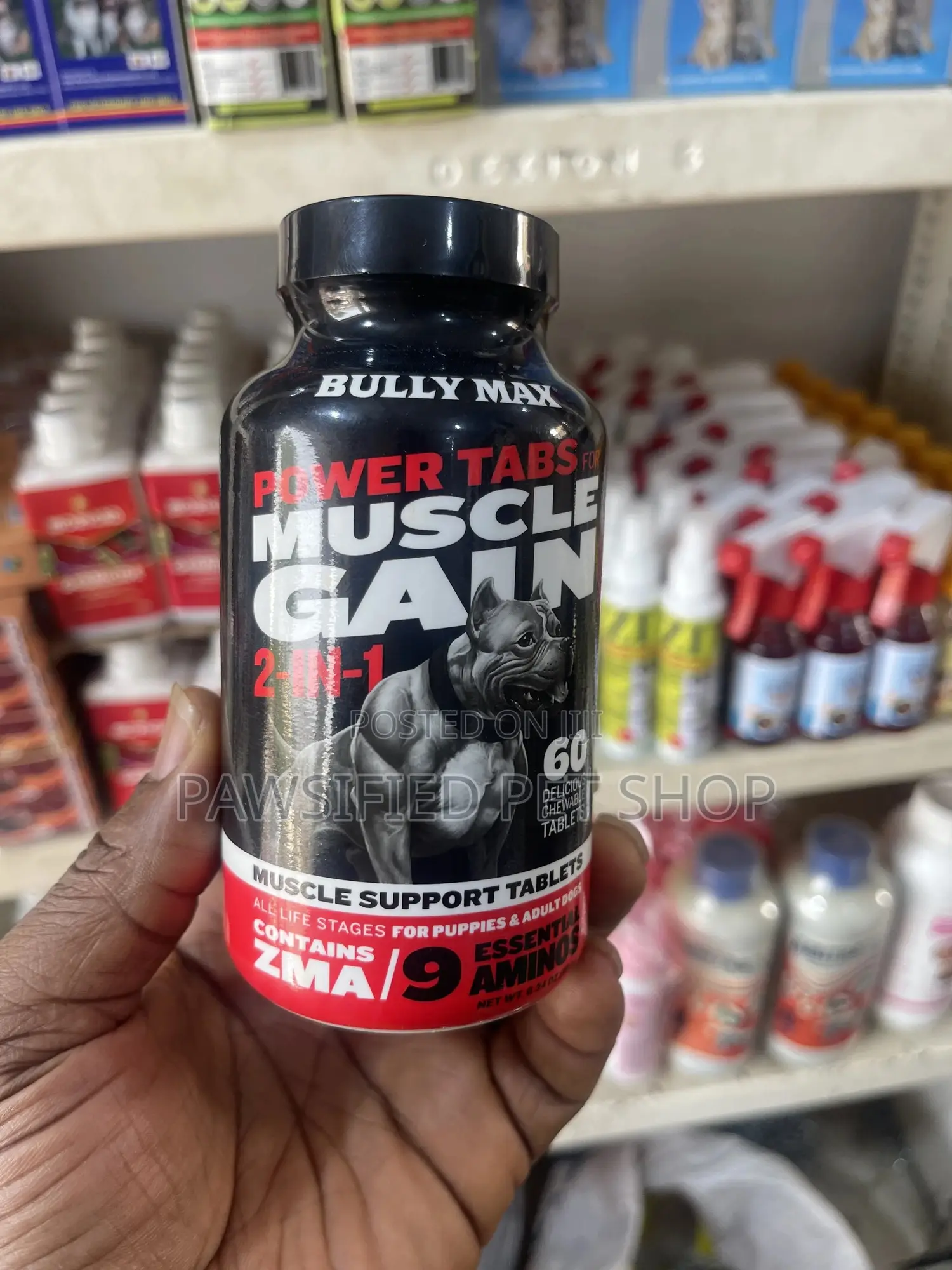 Bullymax 2 In 1 Muscle Supplement For Dogs