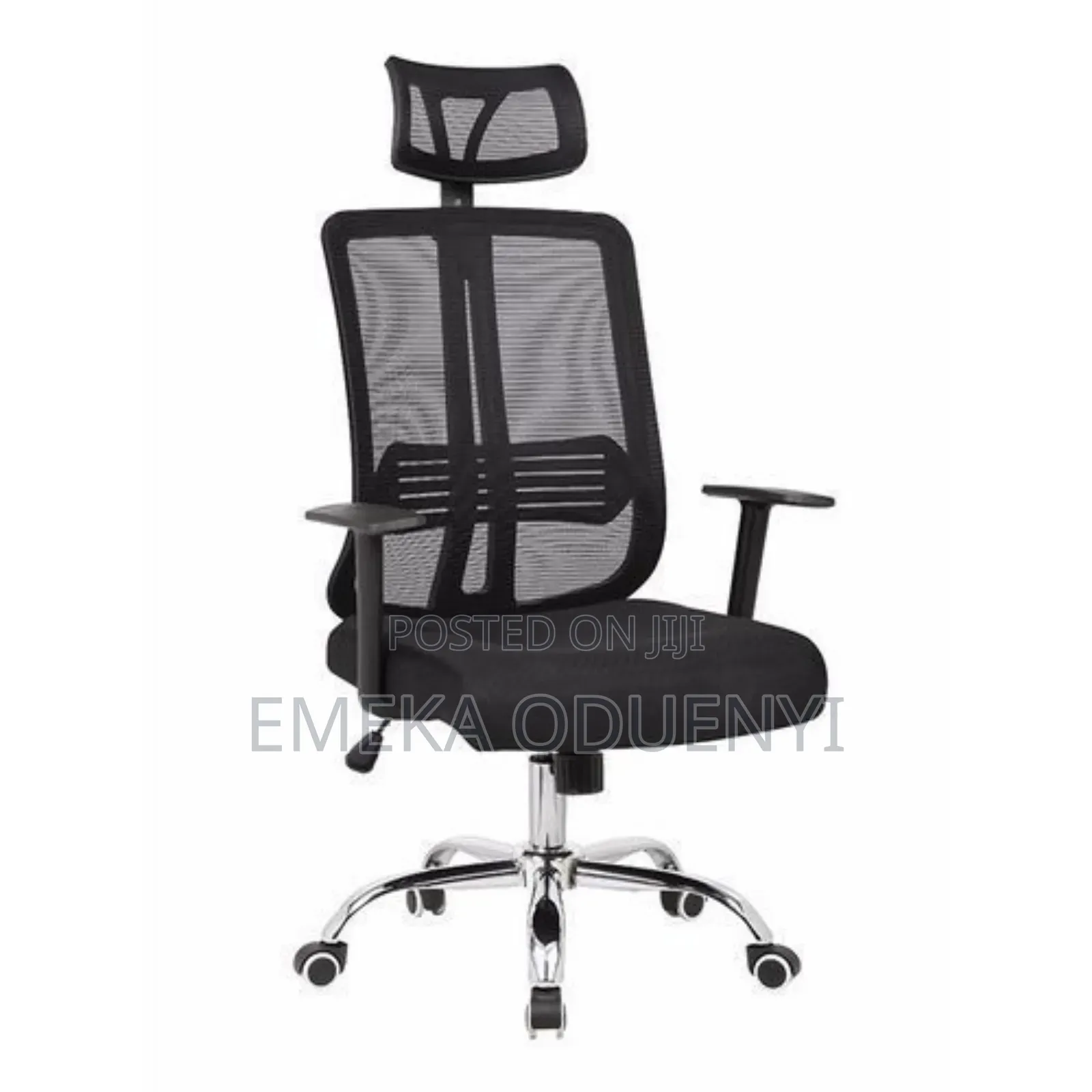 High Back Ergonomic Mesh Office Chair With Headrest