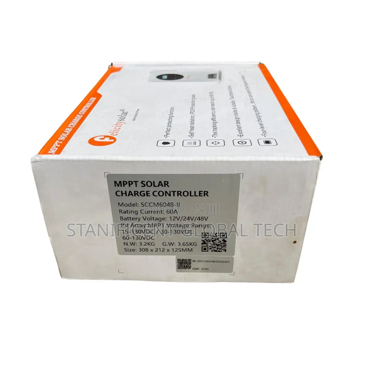 Felicity MPPT 12v-24v-48v/60a Solar Charge Controller