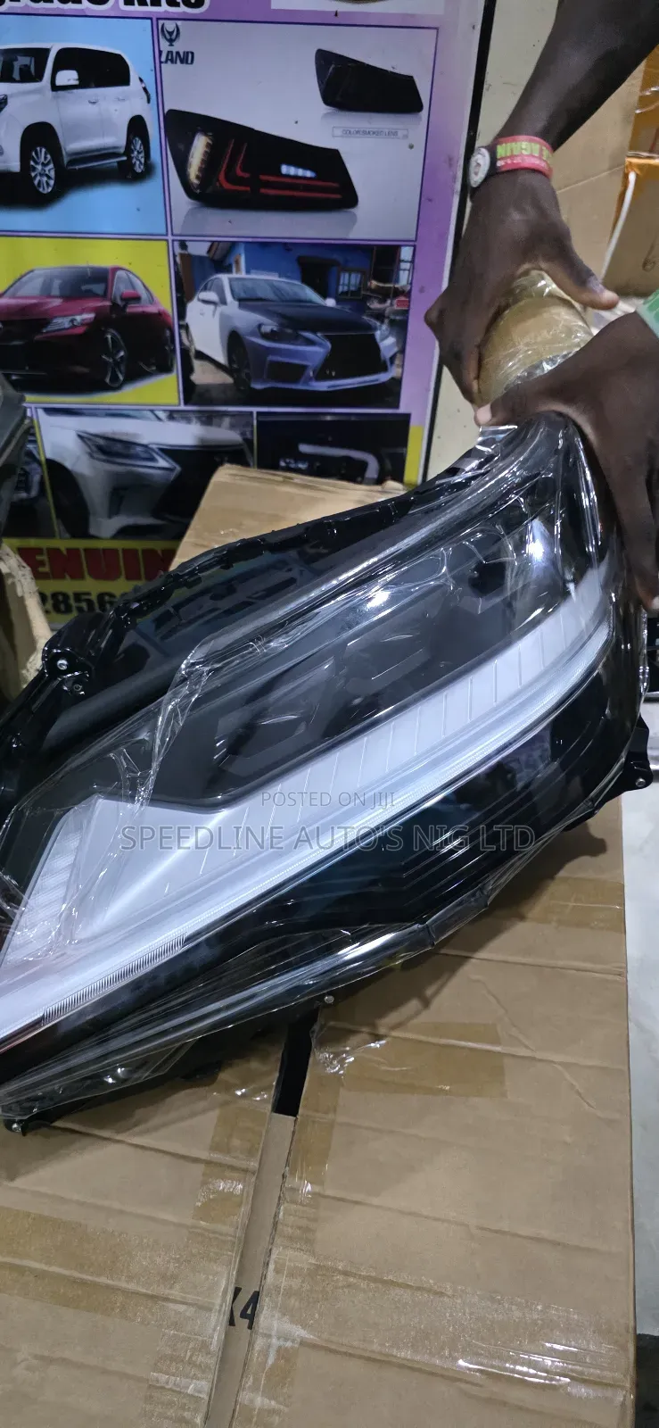 Head Lamp Lexus Lx600 2023/2025 4touch