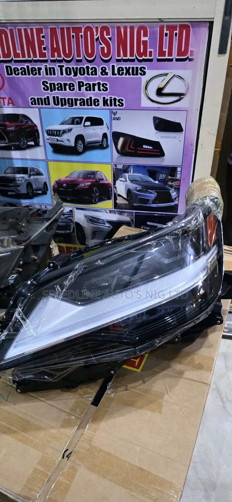 Head Lamp Lexus Lx600 2023/2025 4touch