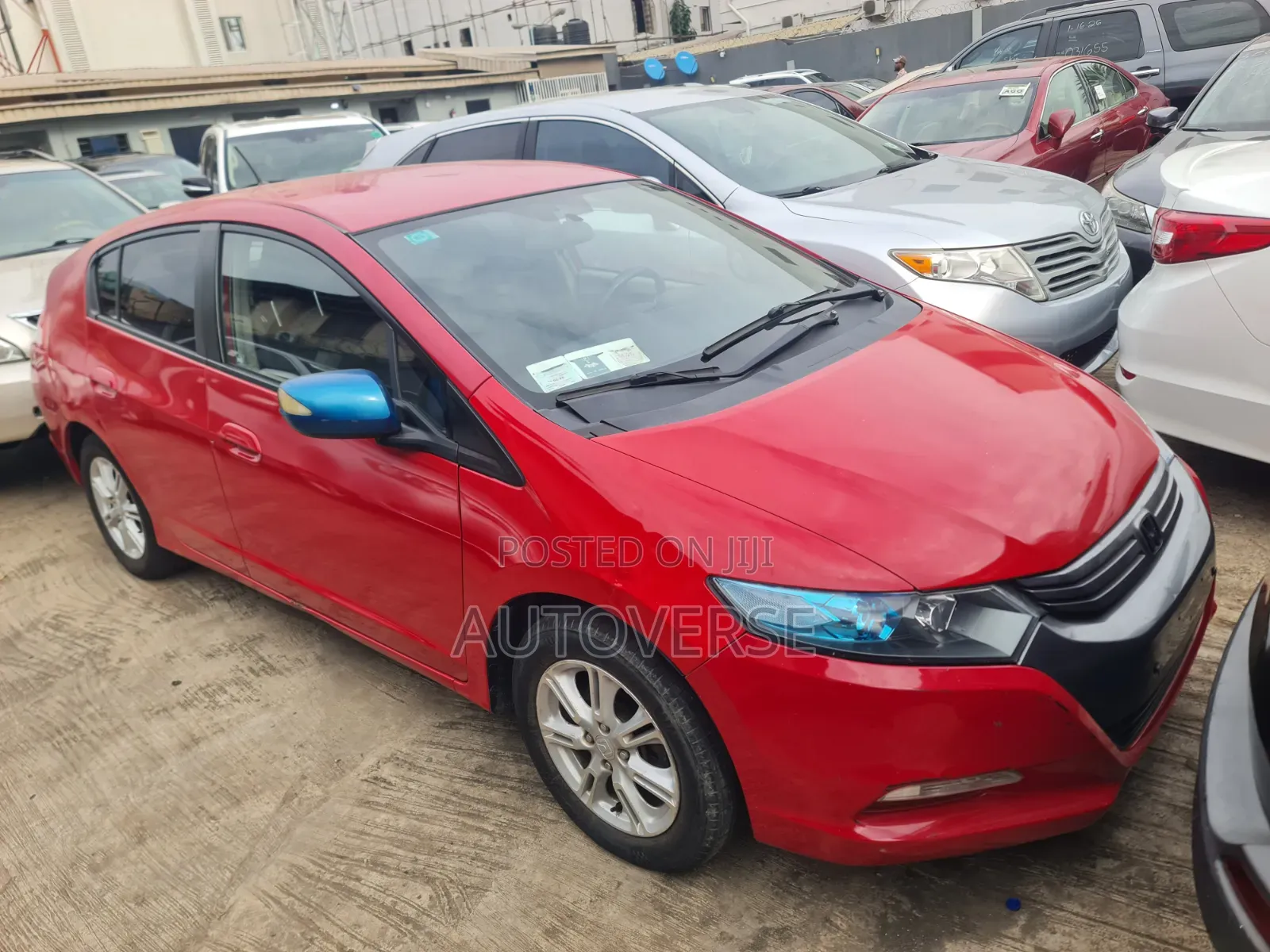 Honda Insight Hybrid 2013 Red