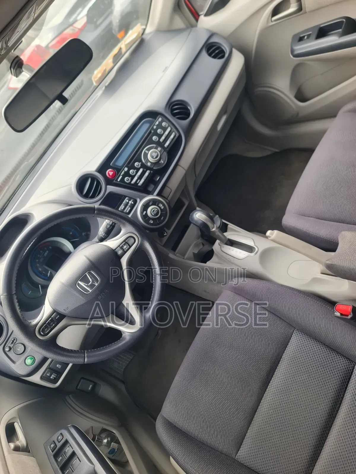 Honda Insight Hybrid 2013 Red