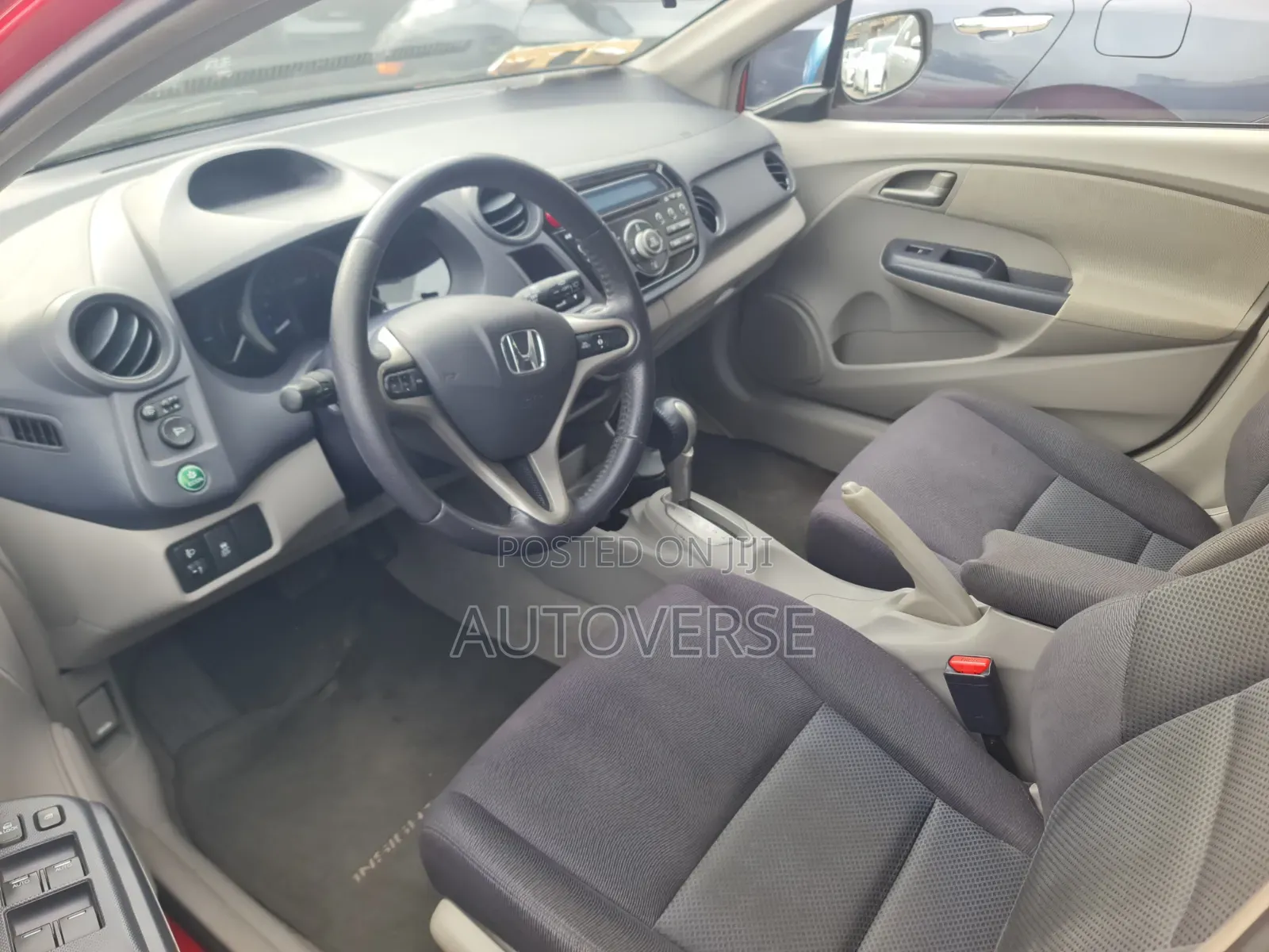 Honda Insight Hybrid 2013 Red
