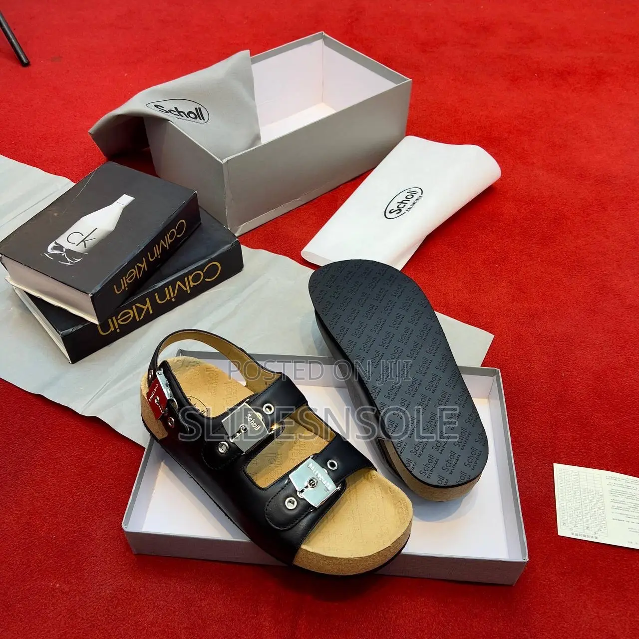 Scholl X Balenciaga Comfort Luxe Sandals