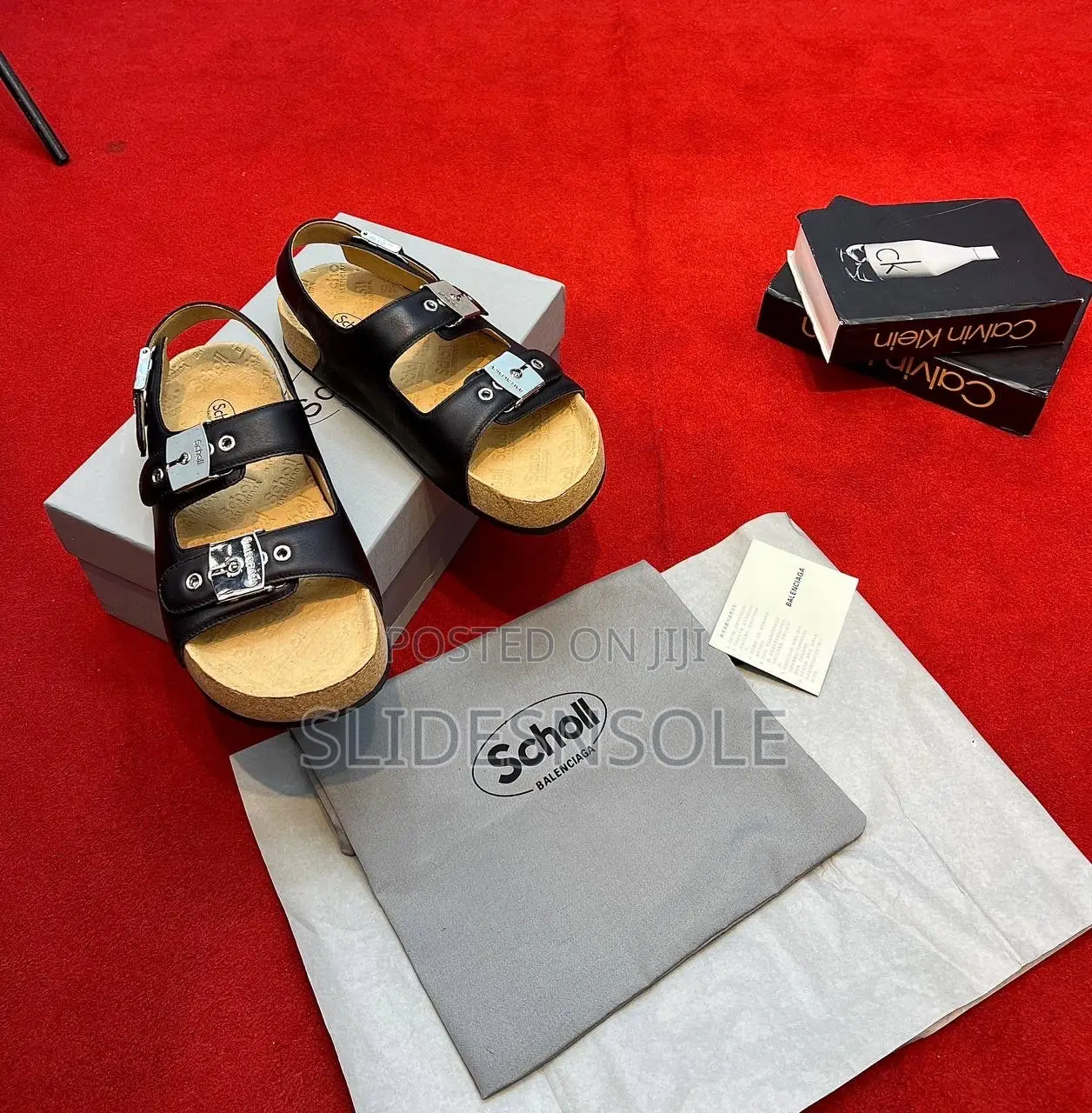 Scholl X Balenciaga Comfort Luxe Sandals