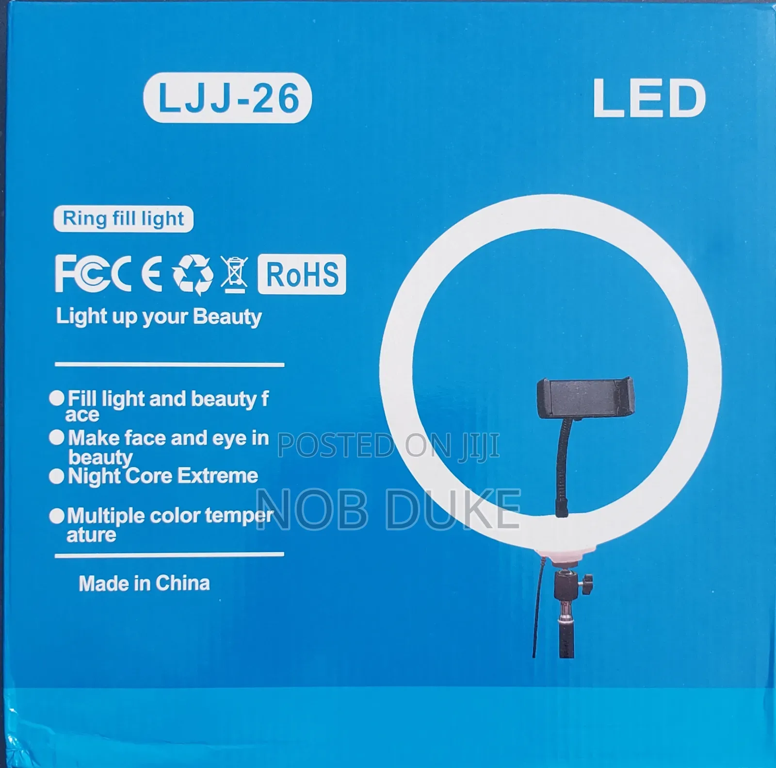 10 Inches Ring Light With Phone Holder Tripod Stand