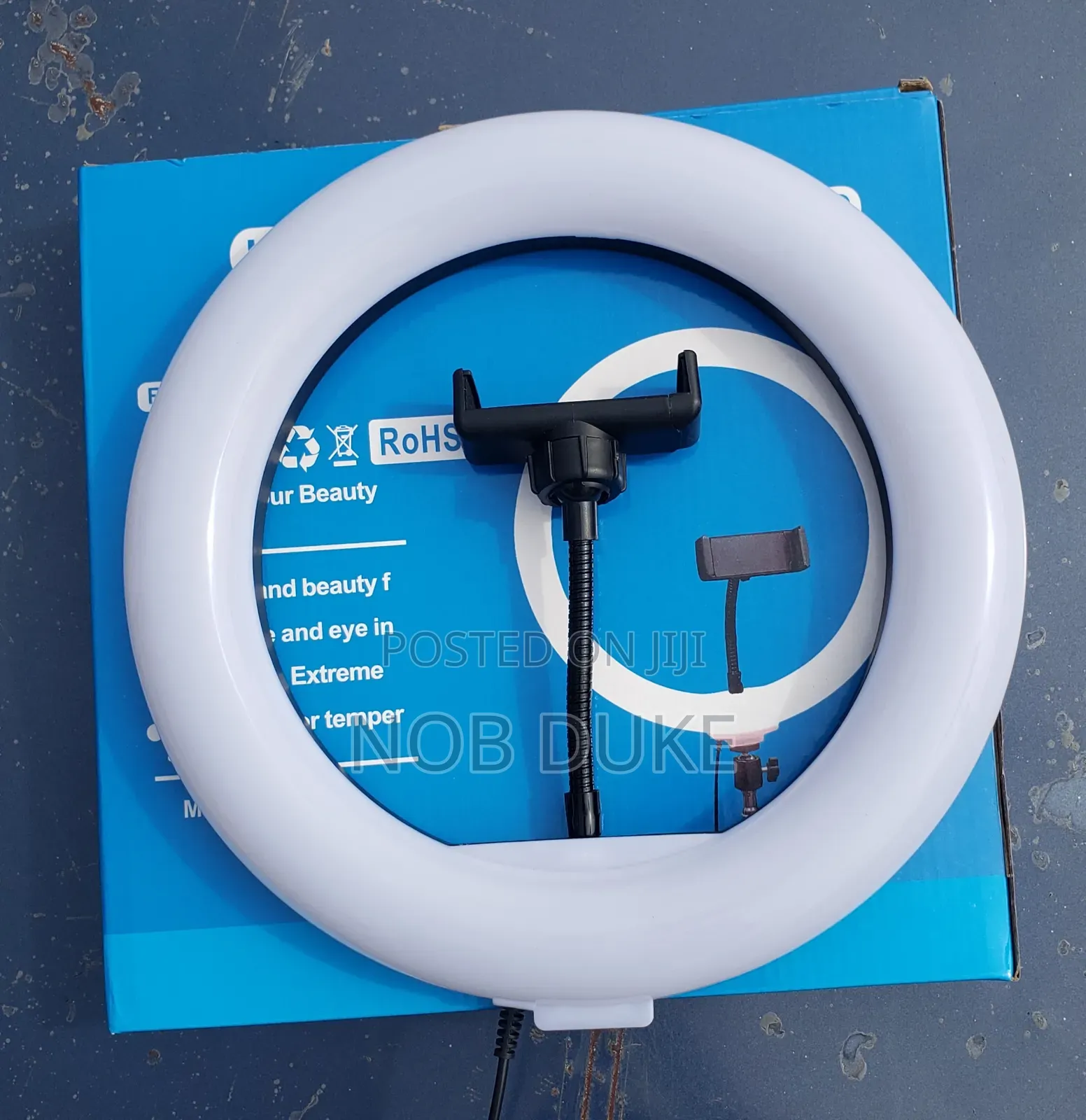 10 Inches Ring Light With Phone Holder Tripod Stand