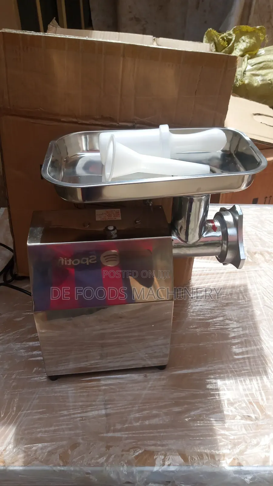 Stainless Steel Meat Mincer/Grinder Size 12