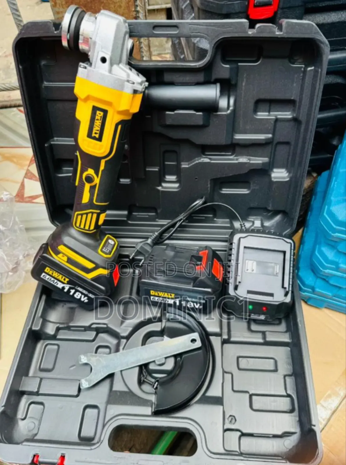 Dewalt Cordless Angle Grinder Kit, 115mm