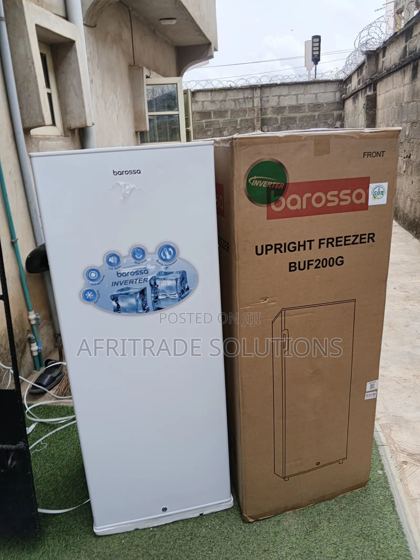 Barosa 200l Upright Freezer – Heavy Duty Performance