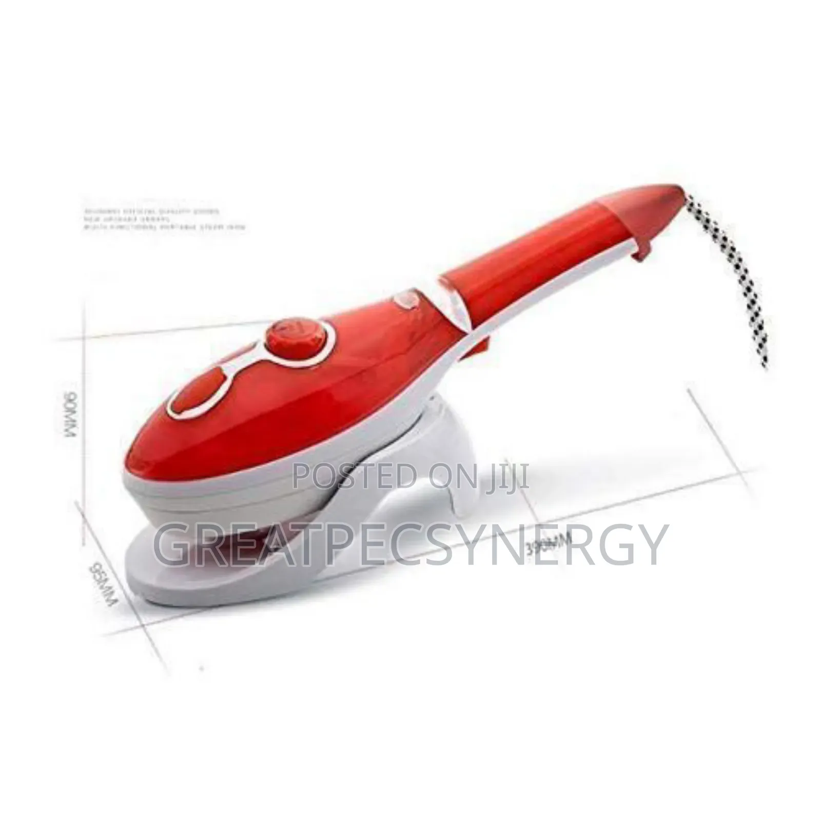 Portable Handheld Steam Iron With Brush Garment Steamer and Base