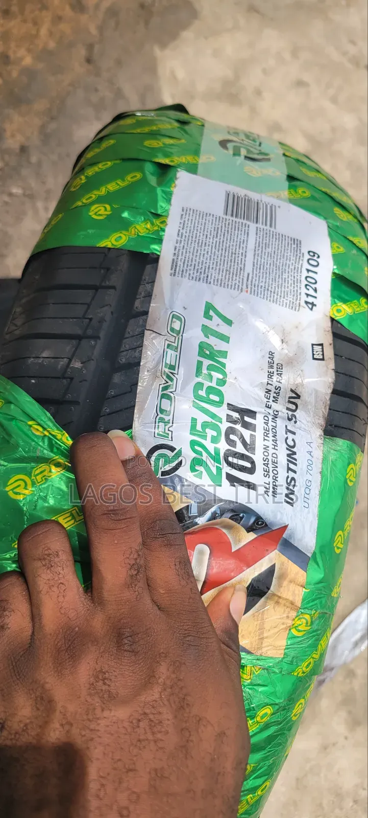 Brand New Rovelo Instinct Suv Tire - 225/65r17