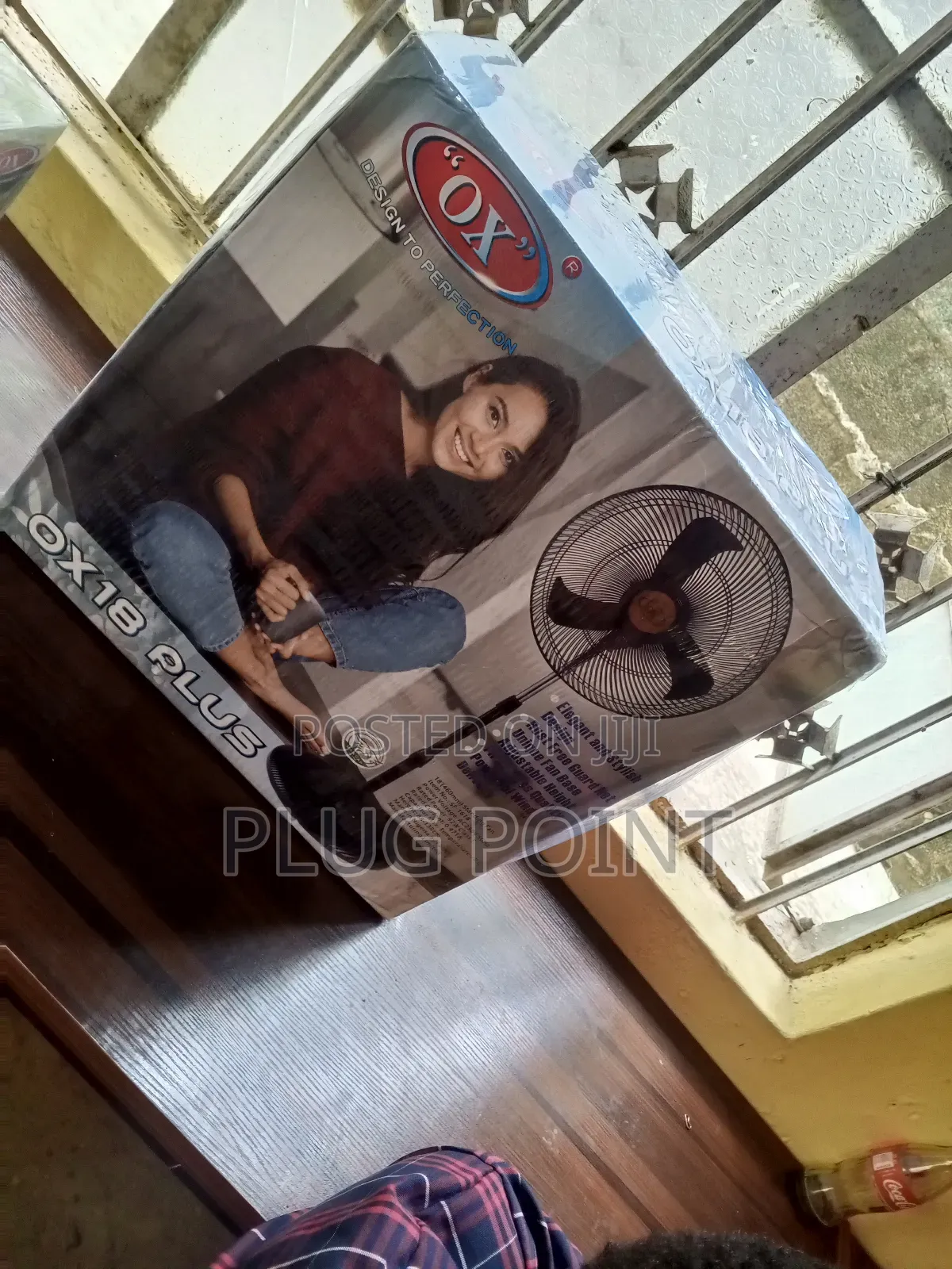Ox Standing Fan With Adjustable Height Speed