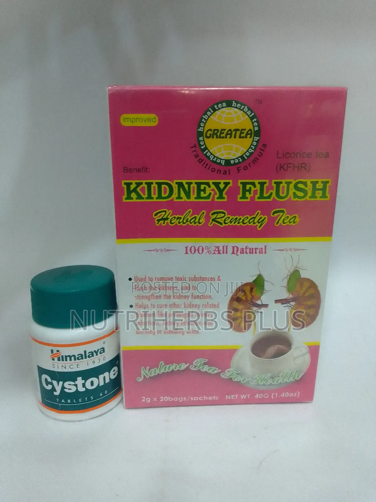 Himalaya Cystone+ Greatea Kidney Flush Tea: For Kidney Stones