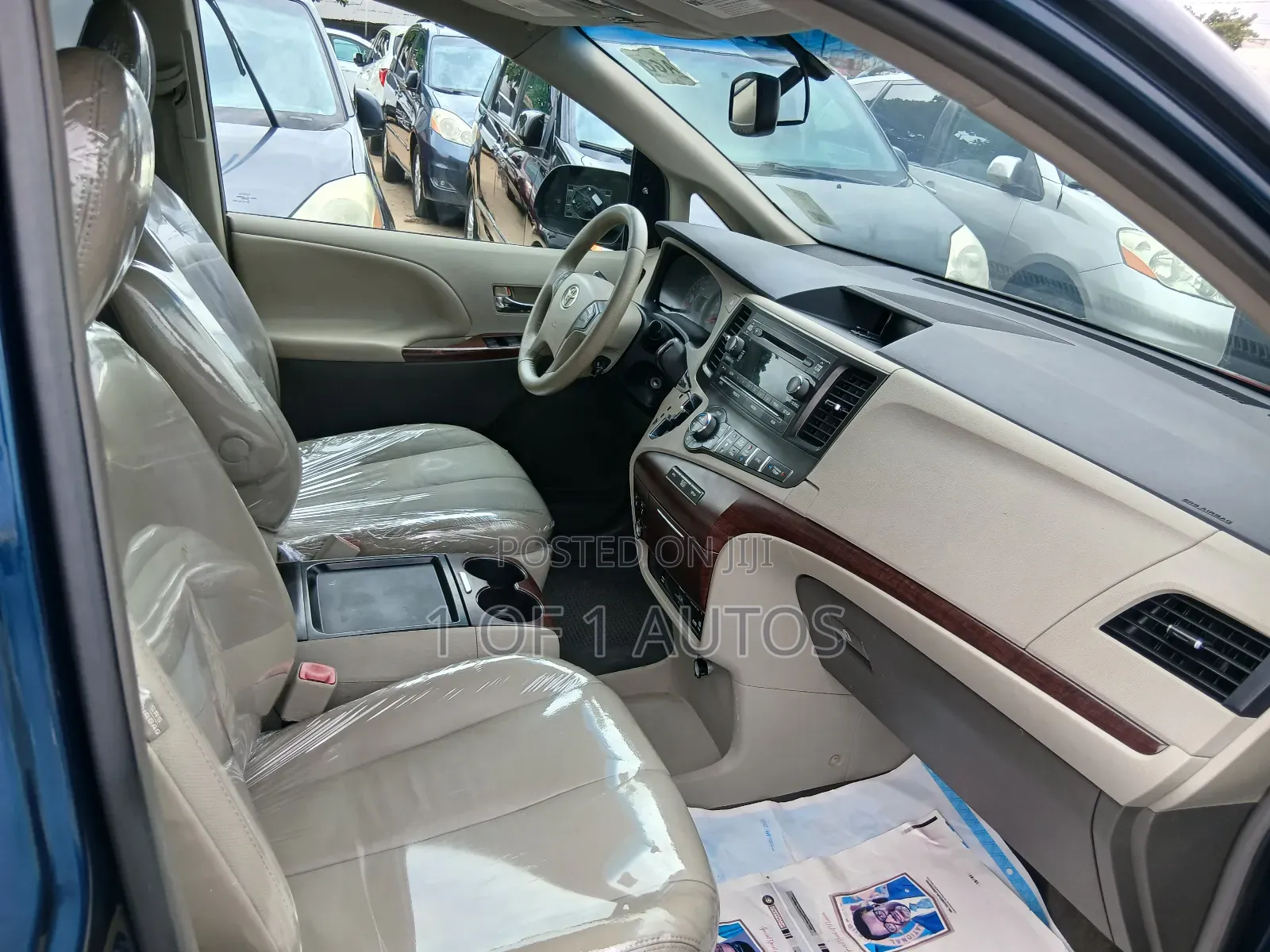 Toyota Sienna XLE 7 Passenger 2012 Blue
