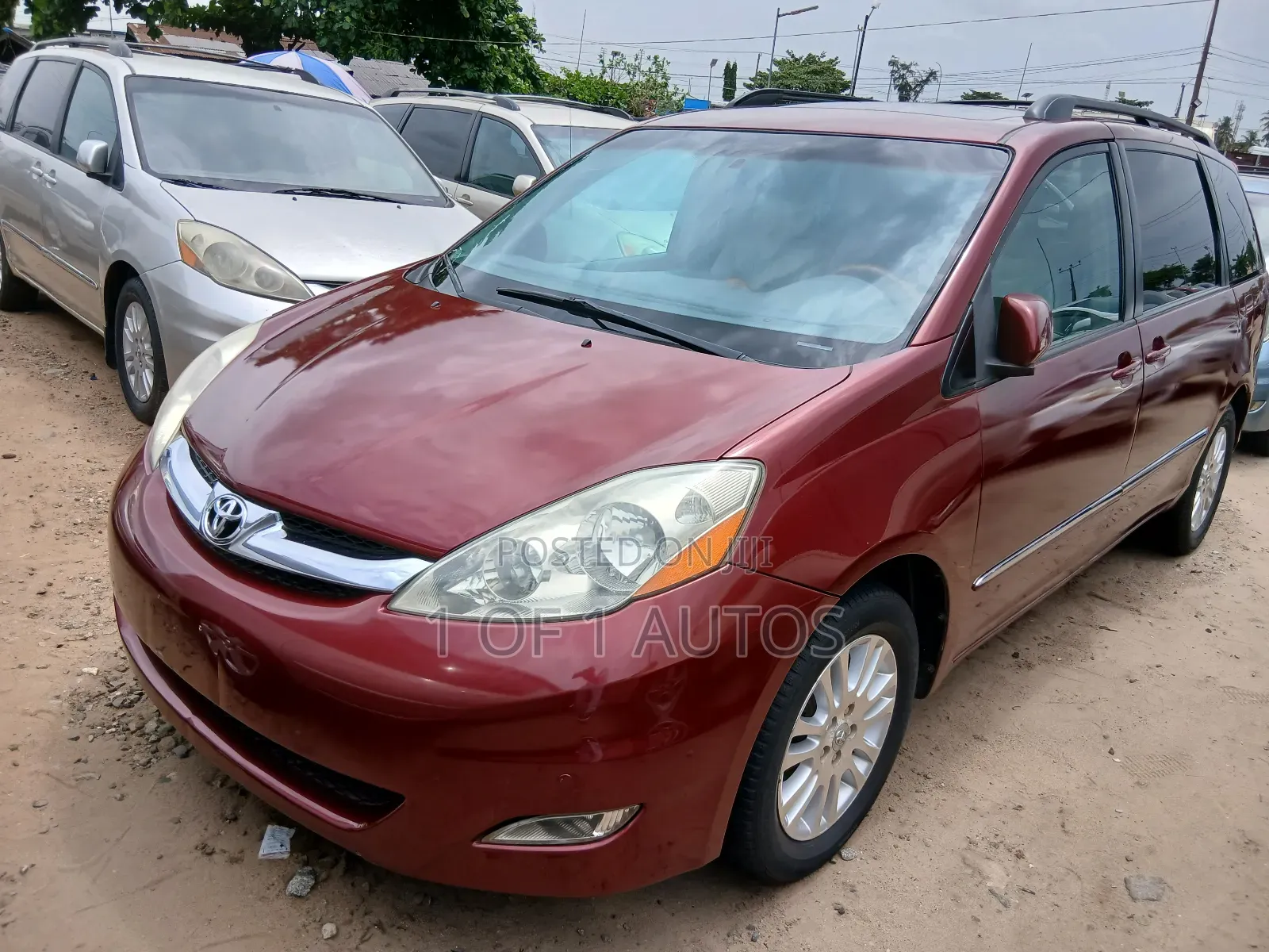 Toyota Sienna XLE Limited 2007 Red