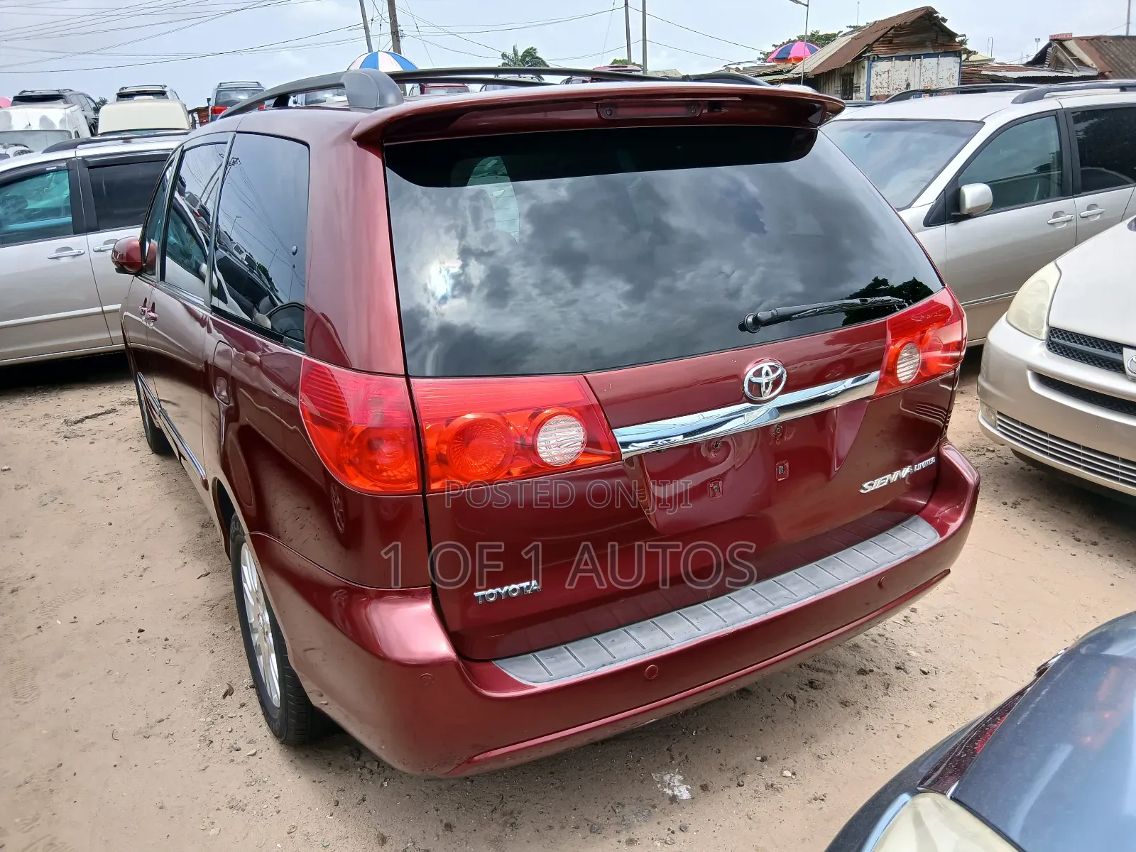 Toyota Sienna XLE Limited 2007 Red