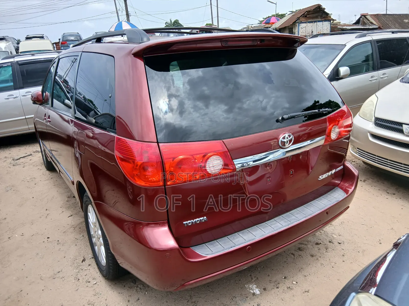 Toyota Sienna XLE Limited 2007 Red