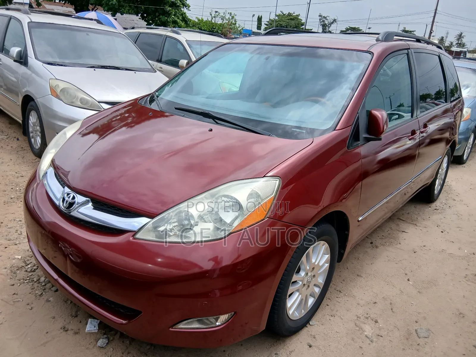 Toyota Sienna XLE Limited 2007 Red