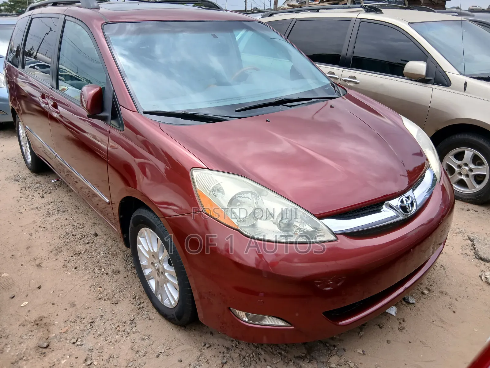 Toyota Sienna XLE Limited 2007 Red