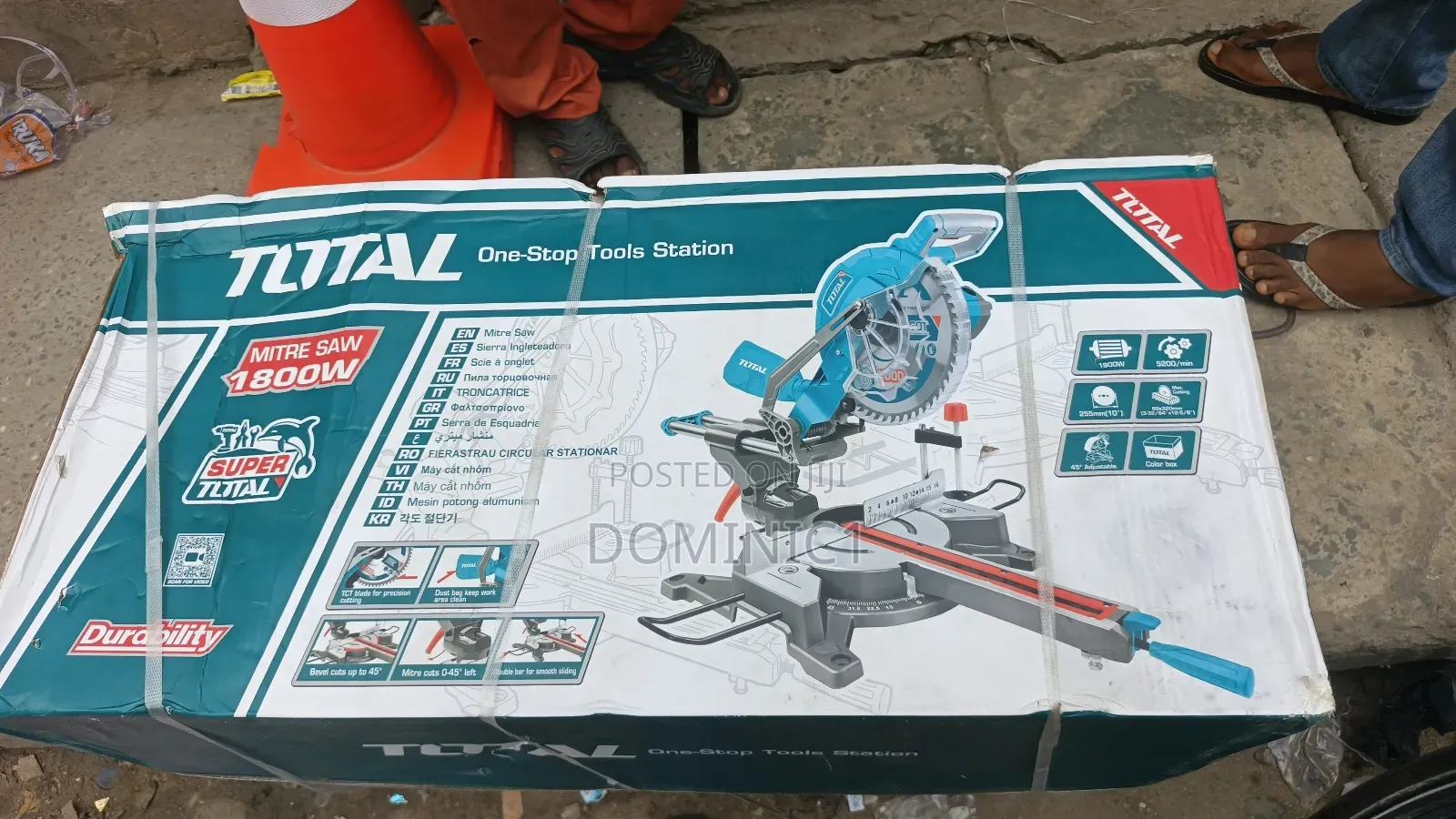 Total 1800w Miter Saw (Model Ts).255mm