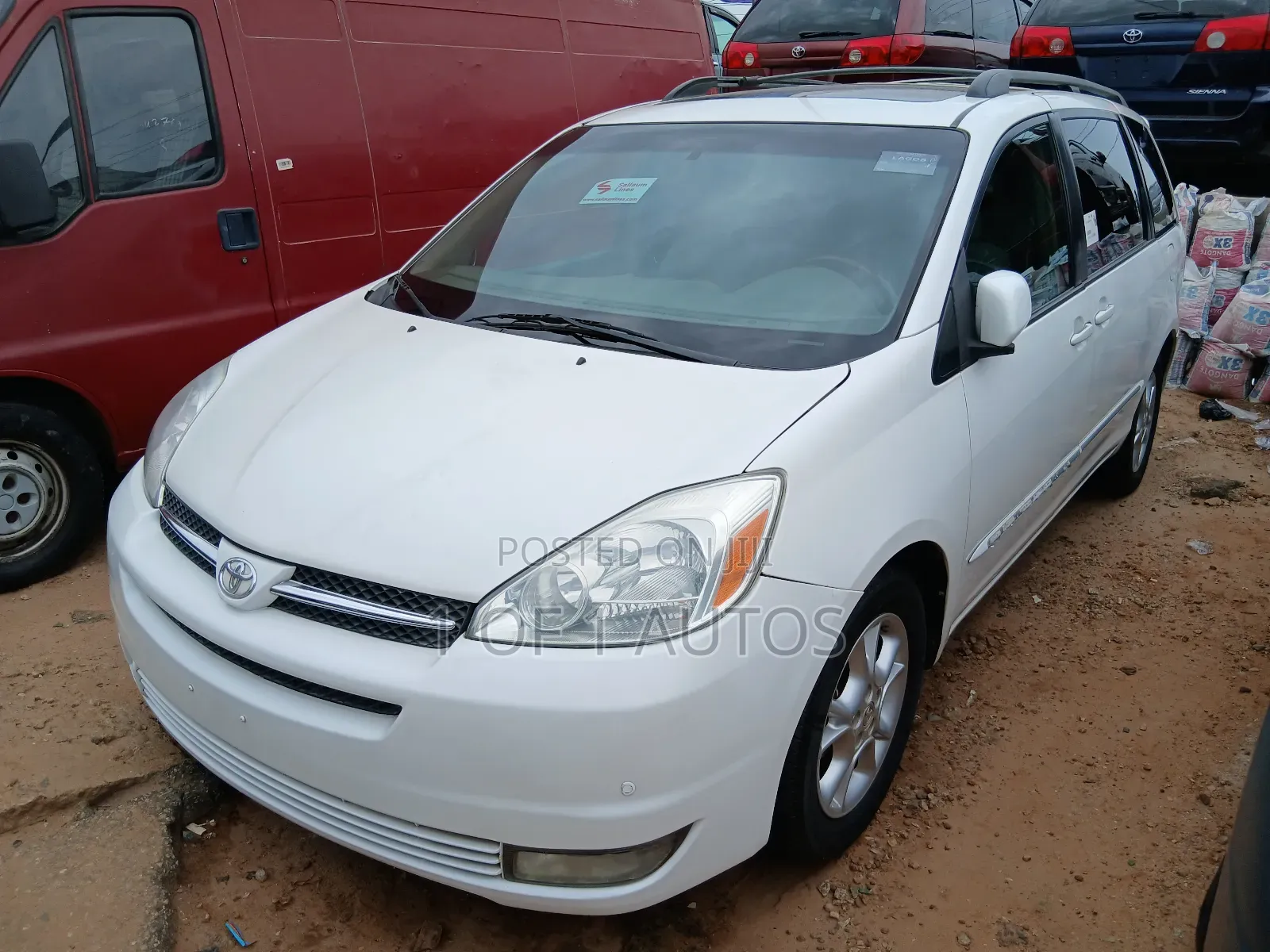Toyota Sienna XLE Limited 2005 White