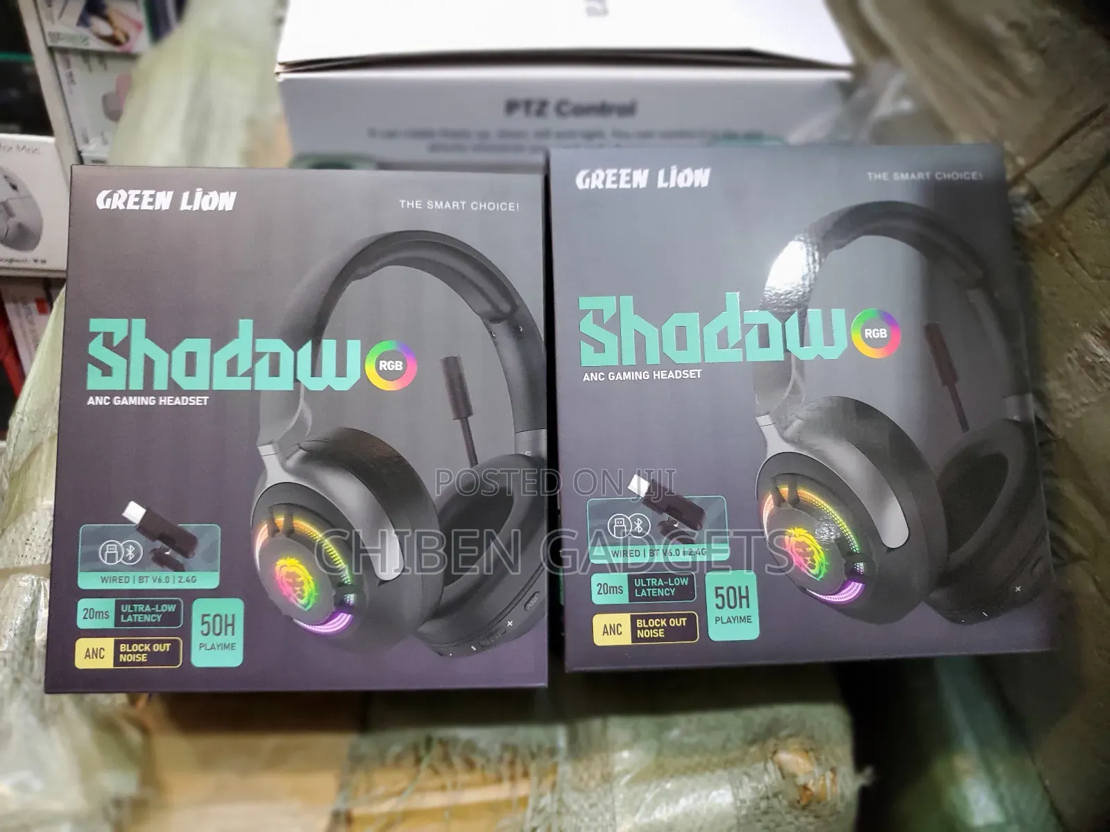 Green Loin Shadow Anc Gaming Headset Black Is Excellent Choice