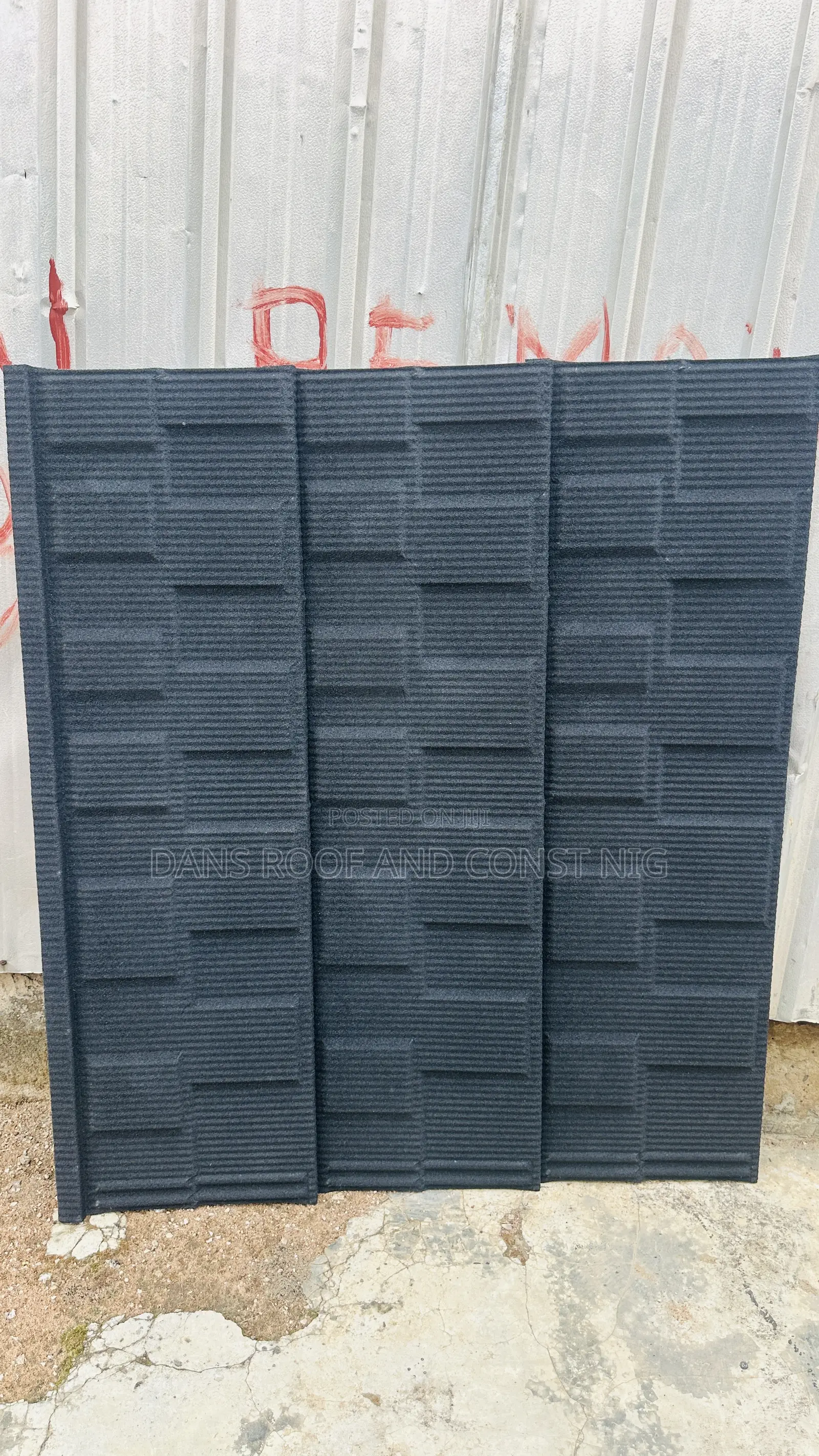 Pure Black Shingle Roofing Tiles Korea Product