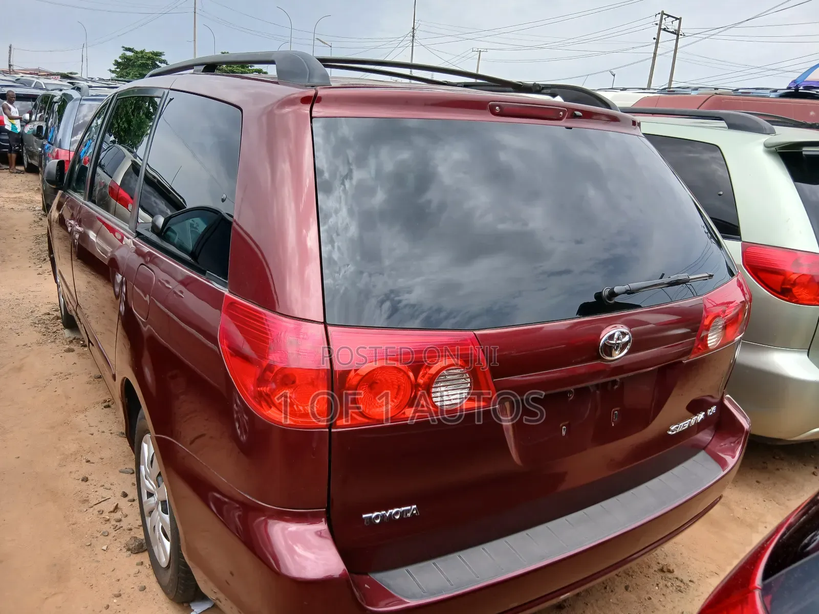 Toyota Sienna LE 2008 Red
